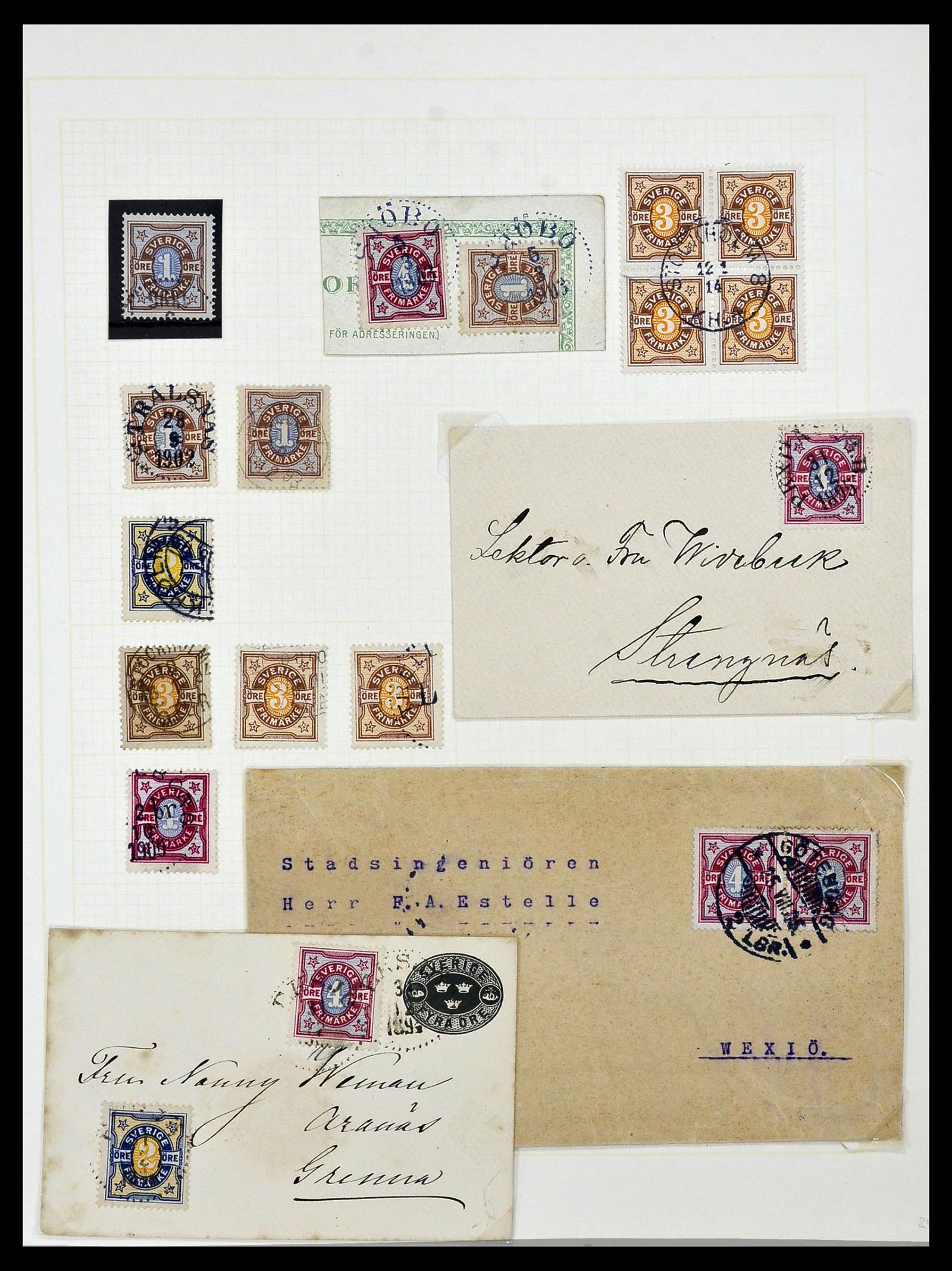 34325 0039 - Postzegelverzameling 34325 Zweden topverzameling 1831(!)-2000.