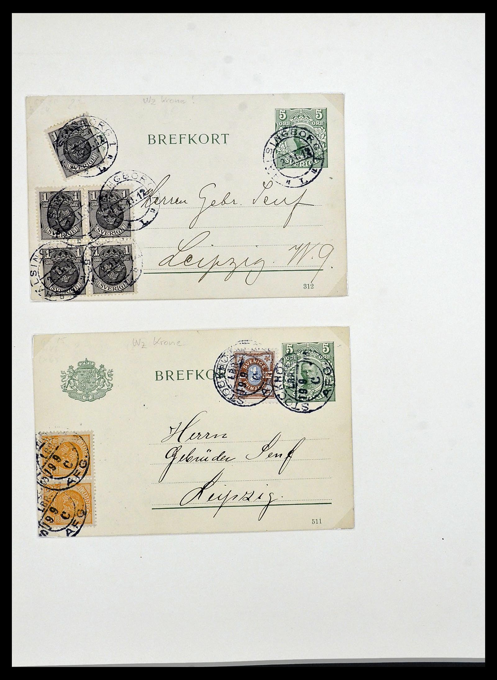 34325 0040 - Postzegelverzameling 34325 Zweden topverzameling 1831(!)-2000.