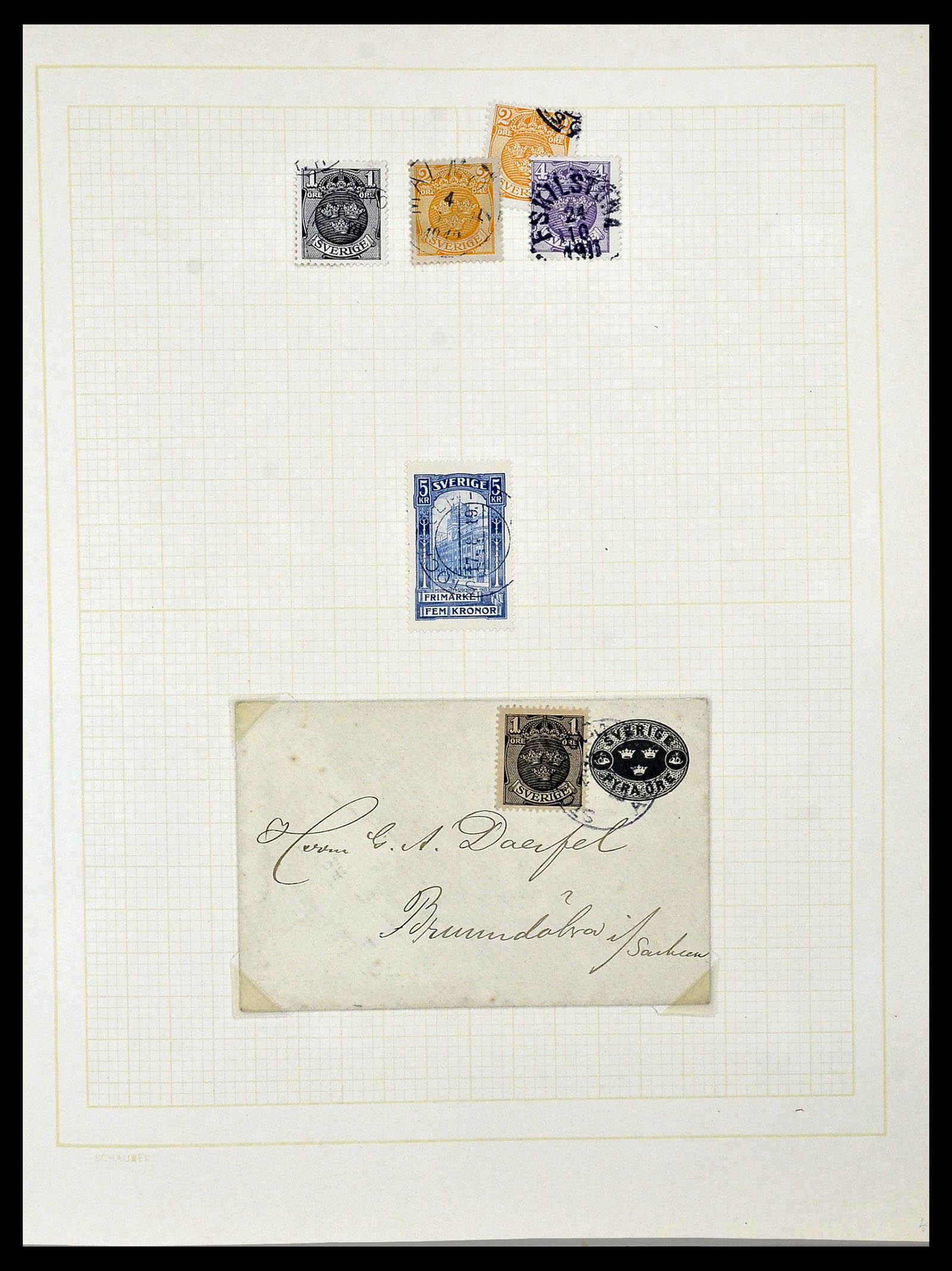 34325 0041 - Postzegelverzameling 34325 Zweden topverzameling 1831(!)-2000.