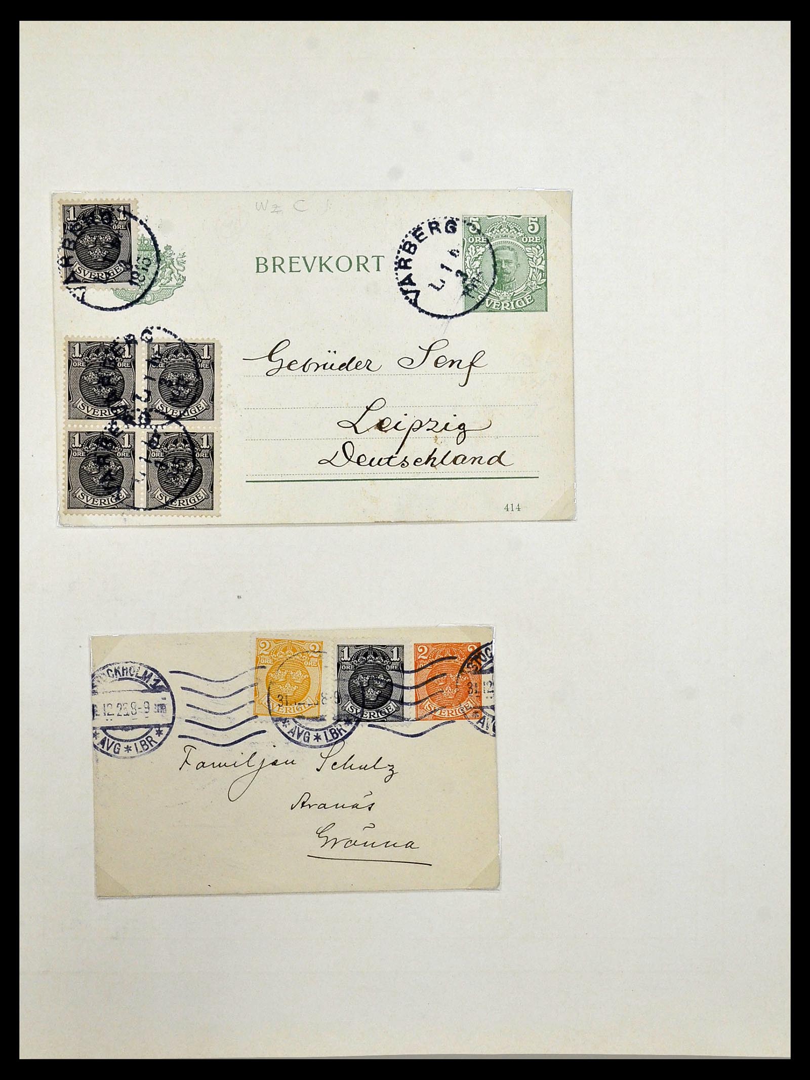 34325 0042 - Stamp collection 34325 Sweden topcollection 1831(!)-2000.
