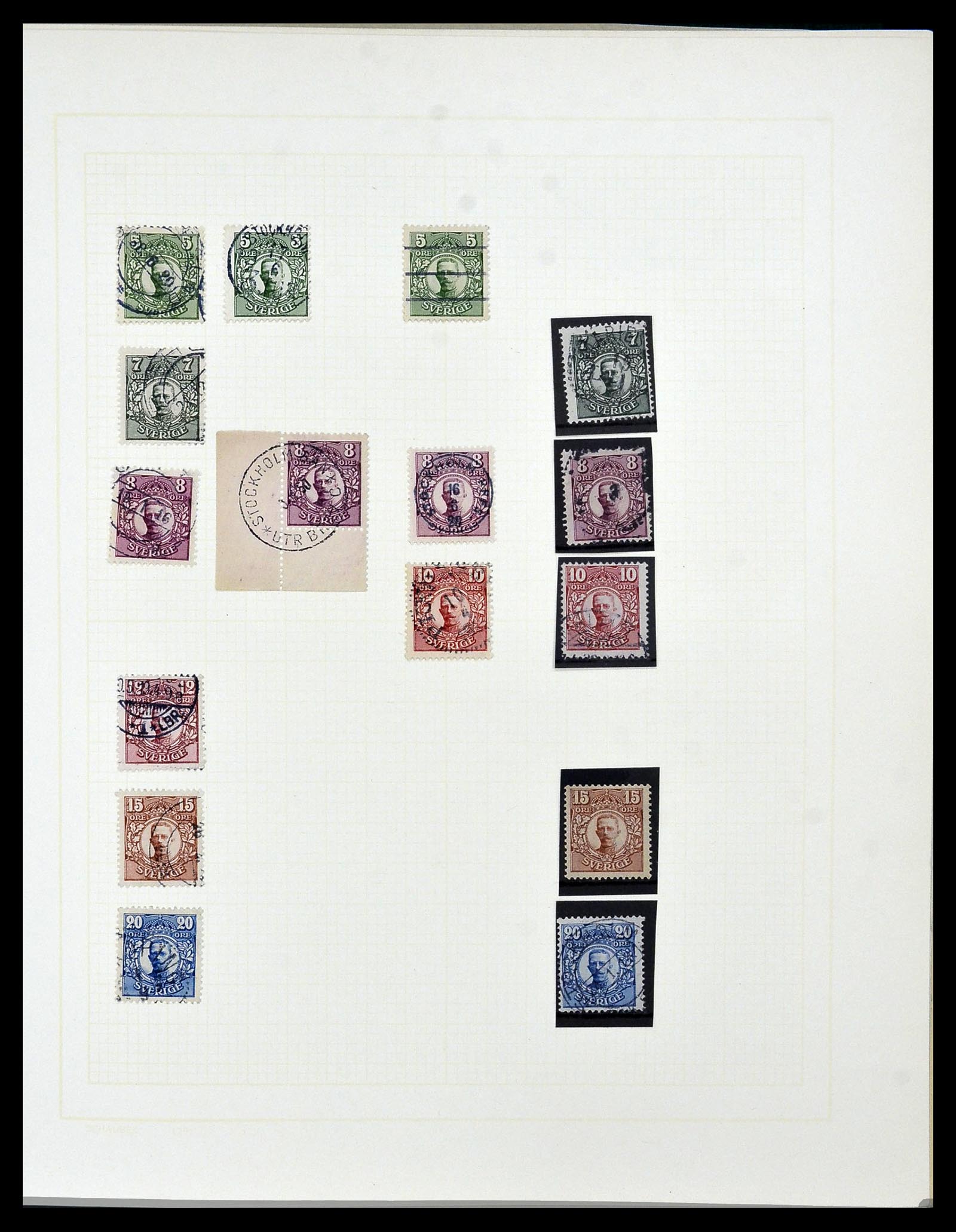 34325 0044 - Postzegelverzameling 34325 Zweden topverzameling 1831(!)-2000.
