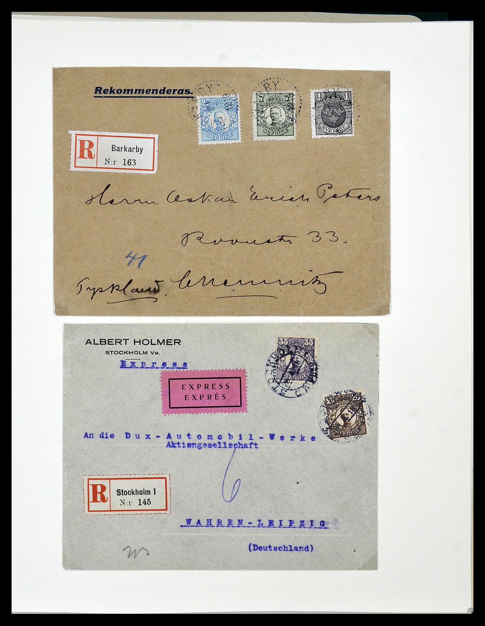 34325 0047 - Postzegelverzameling 34325 Zweden topverzameling 1831(!)-2000.