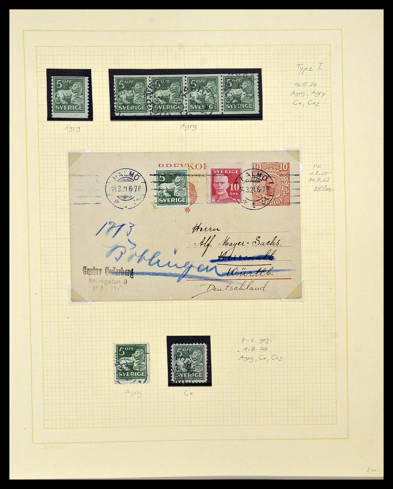 34325 0060 - Postzegelverzameling 34325 Zweden topverzameling 1831(!)-2000.
