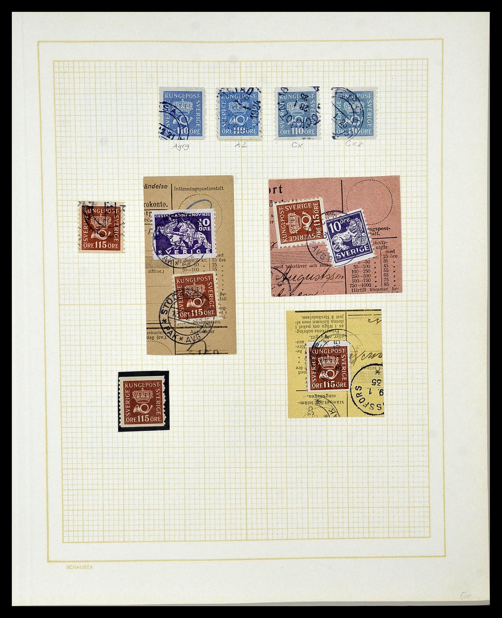 34325 0098 - Stamp collection 34325 Sweden topcollection 1831(!)-2000.
