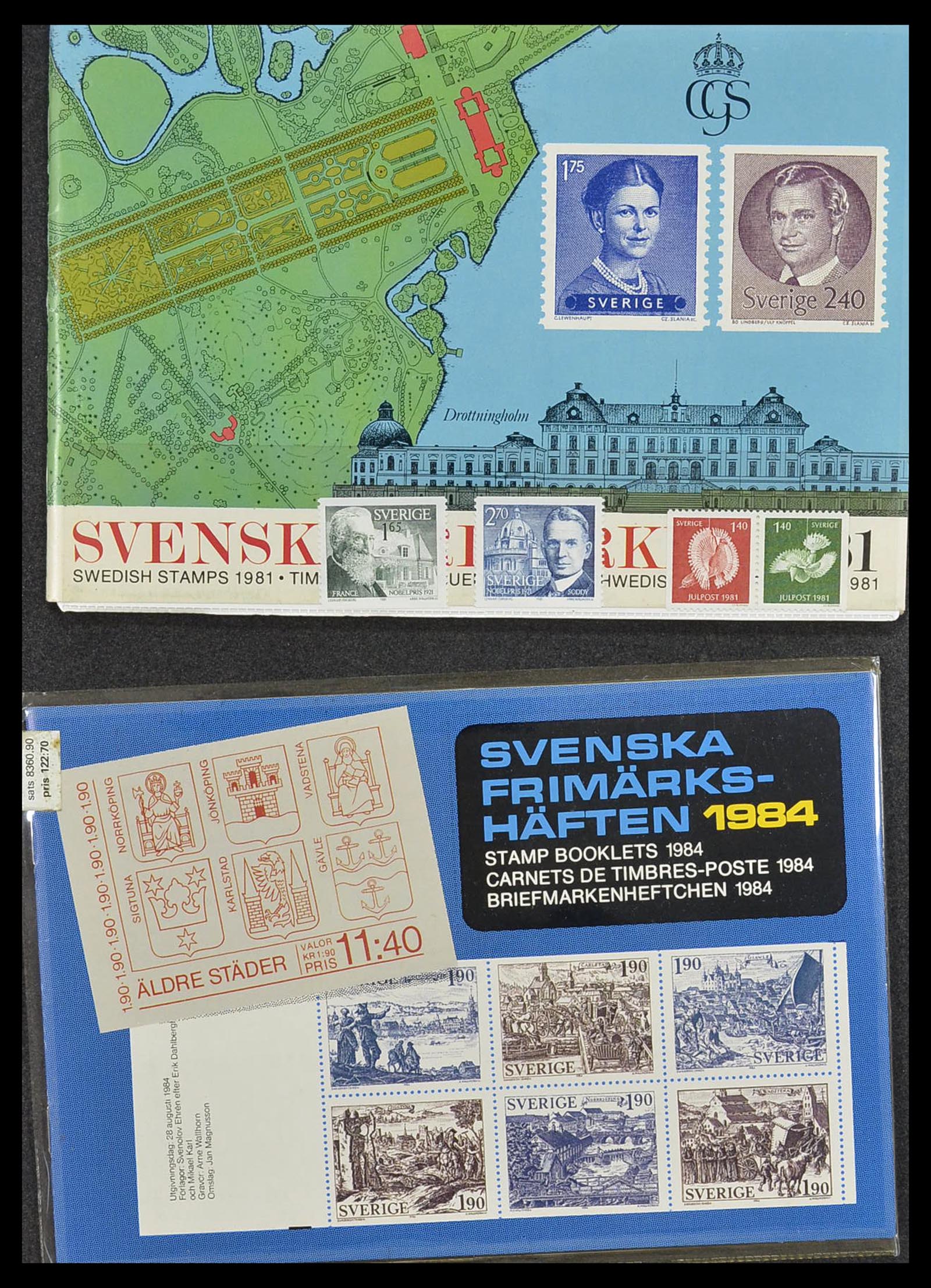 34325 1385 - Stamp collection 34325 Sweden topcollection 1831(!)-2000.