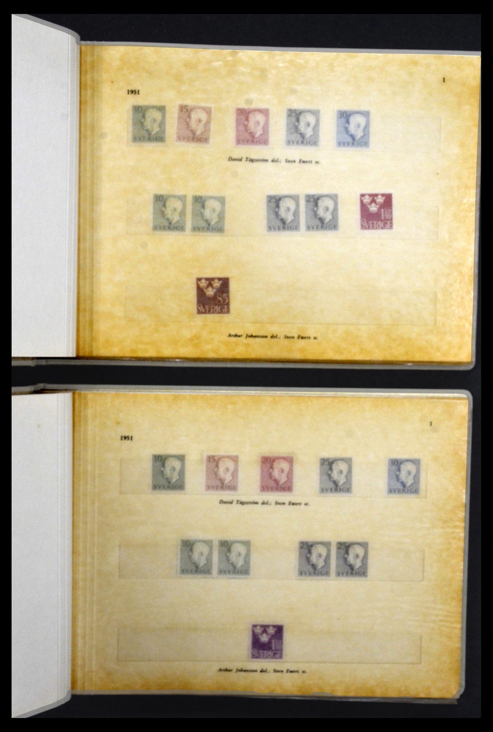 34325 1395 - Stamp collection 34325 Sweden topcollection 1831(!)-2000.