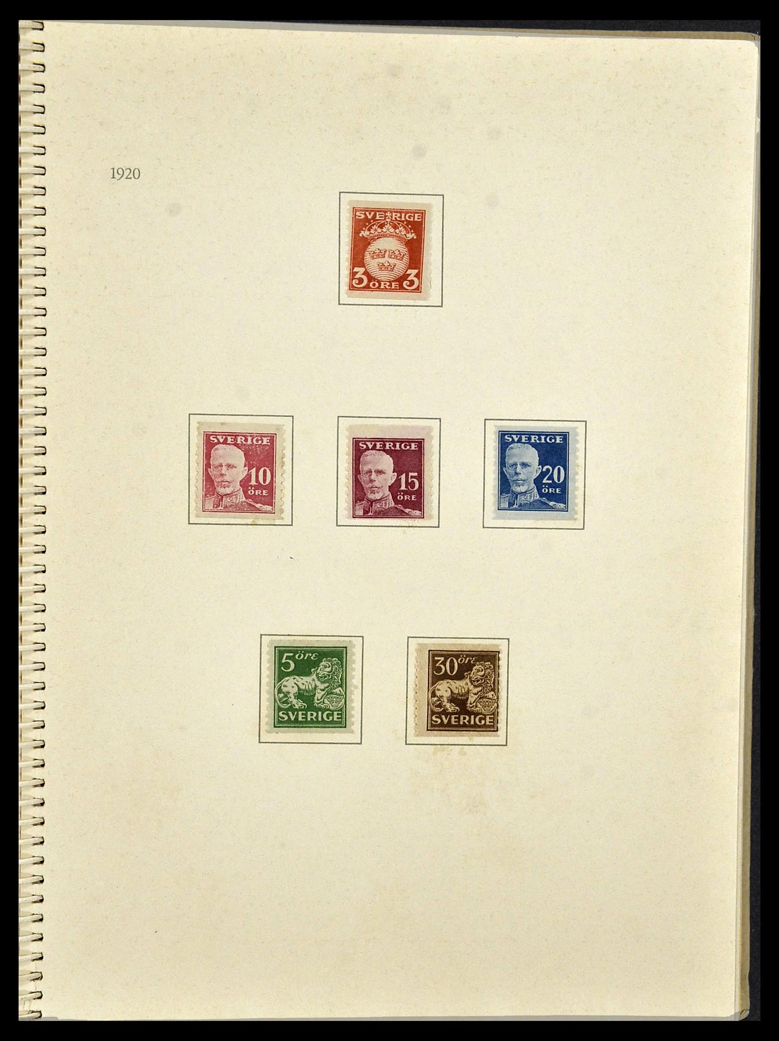 34325 1410 - Stamp collection 34325 Sweden topcollection 1831(!)-2000.