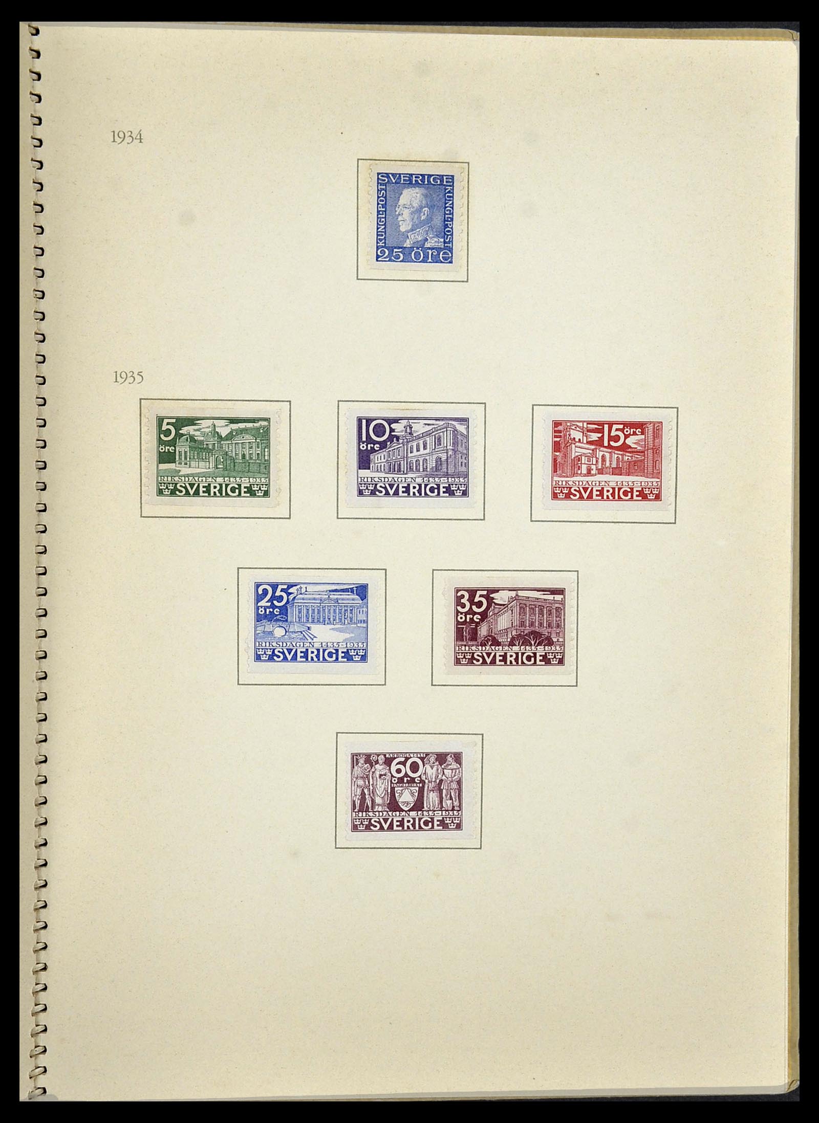 34325 1418 - Stamp collection 34325 Sweden topcollection 1831(!)-2000.
