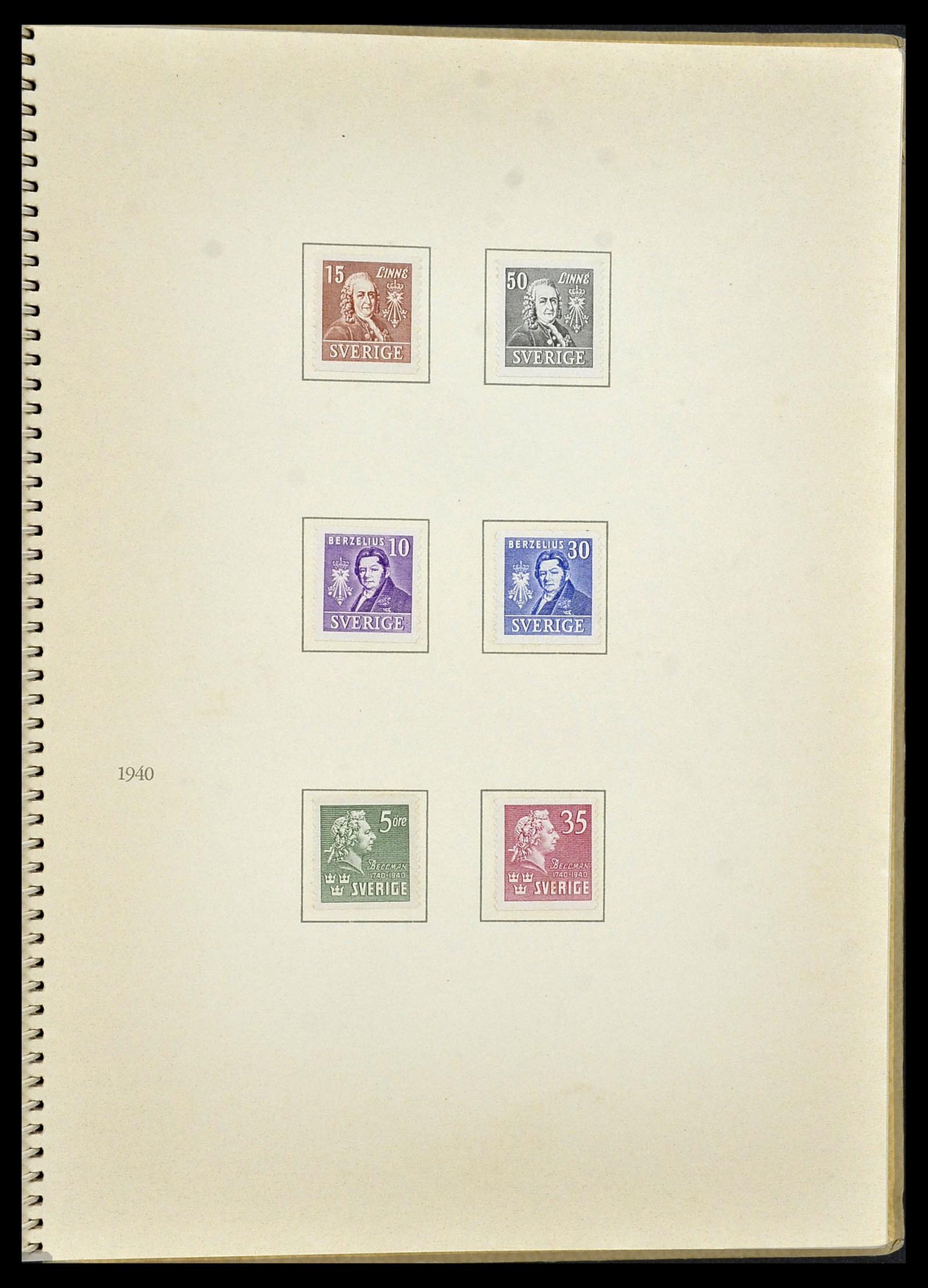 34325 1424 - Postzegelverzameling 34325 Zweden topverzameling 1831(!)-2000.