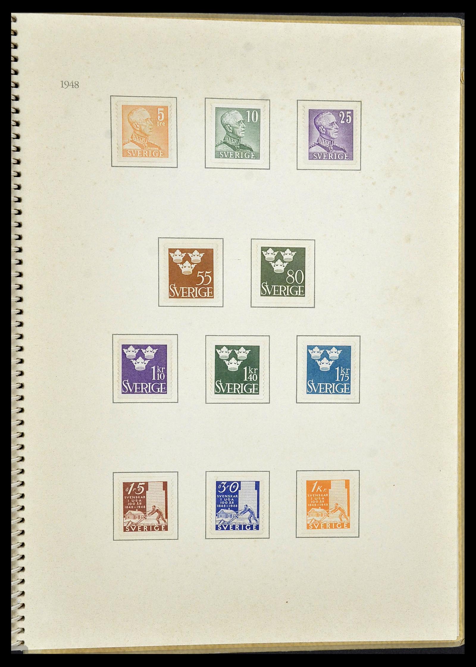 34325 1434 - Stamp collection 34325 Sweden topcollection 1831(!)-2000.