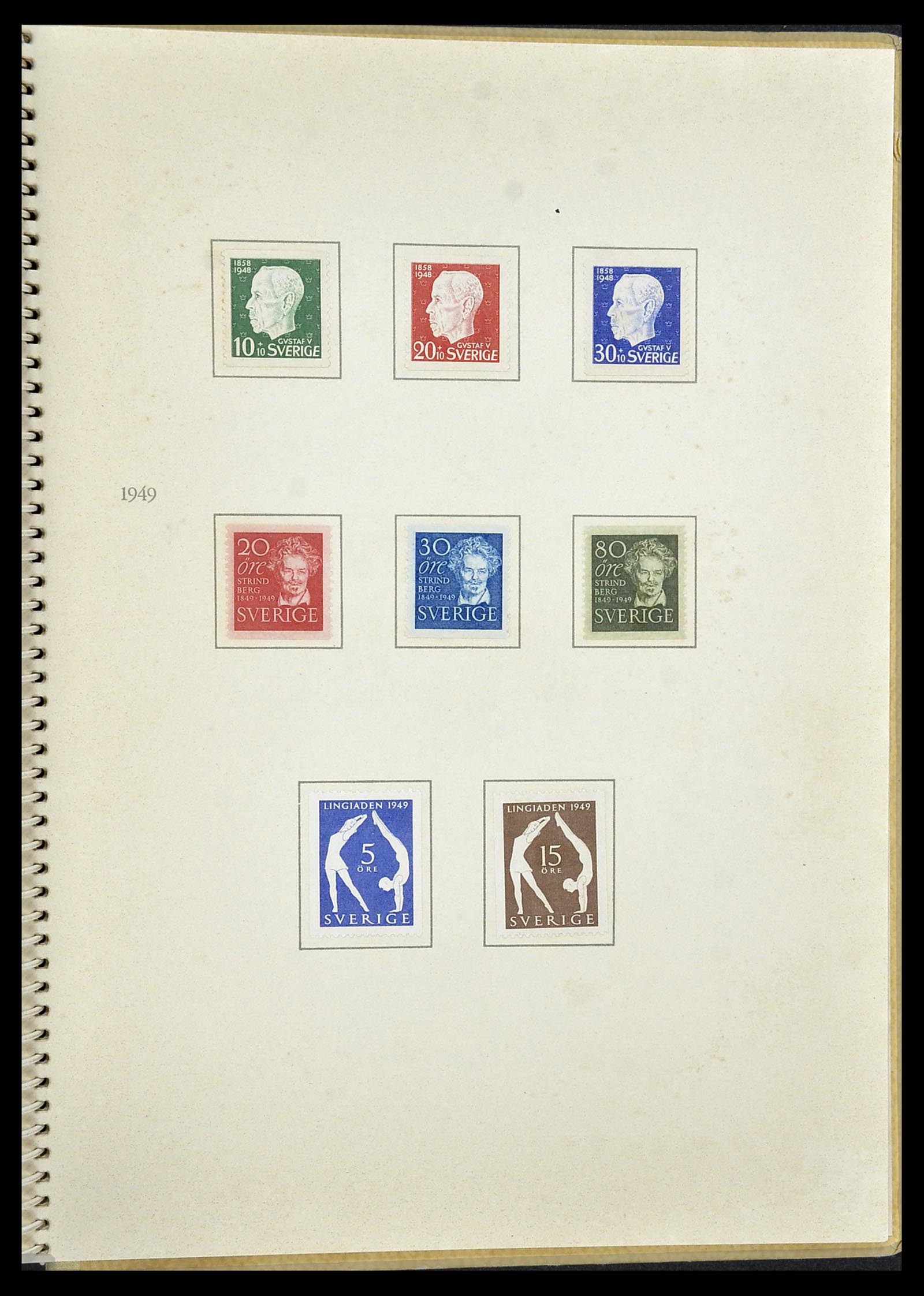 34325 1435 - Postzegelverzameling 34325 Zweden topverzameling 1831(!)-2000.