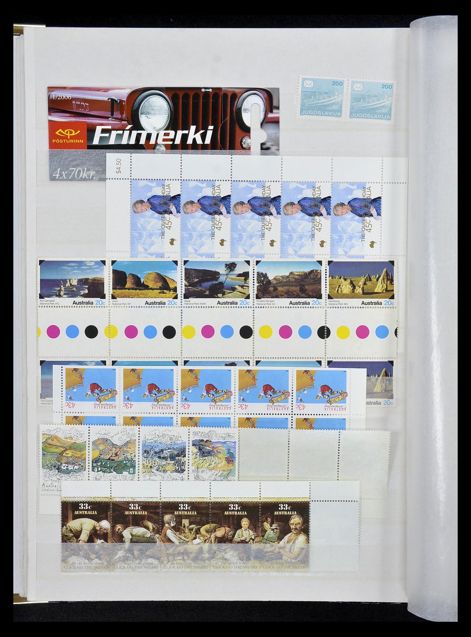 34326 006 - Stamp collection 34326 World MNH until 2018!