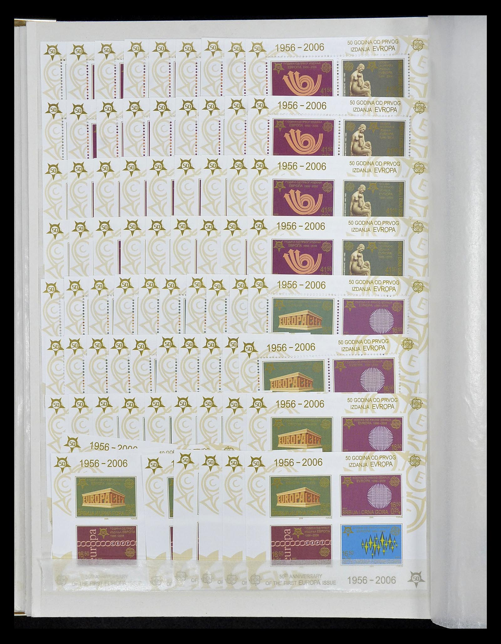 34326 012 - Postzegelverzameling 34326 Wereld postfris t/m 2018!