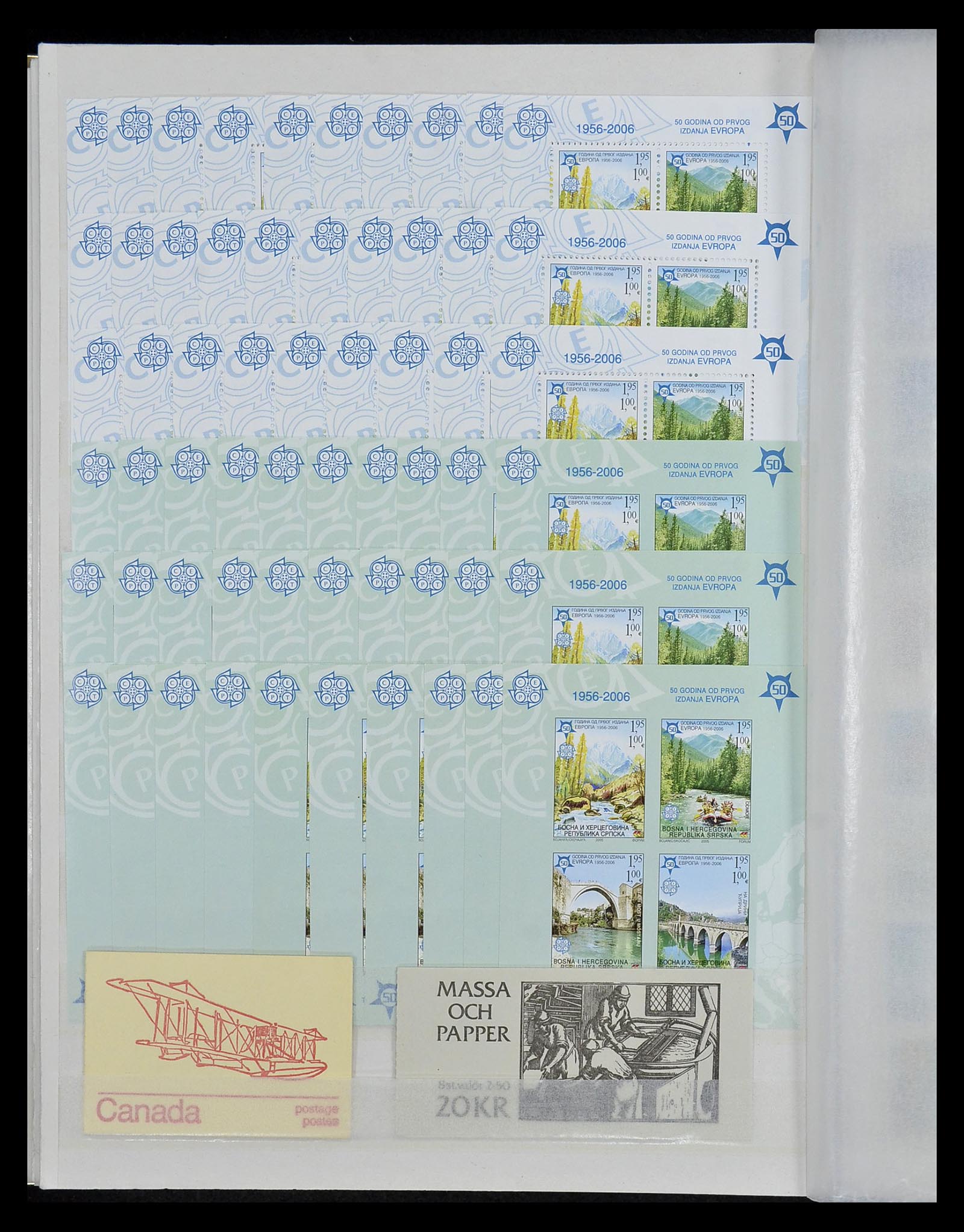 34326 014 - Postzegelverzameling 34326 Wereld postfris t/m 2018!