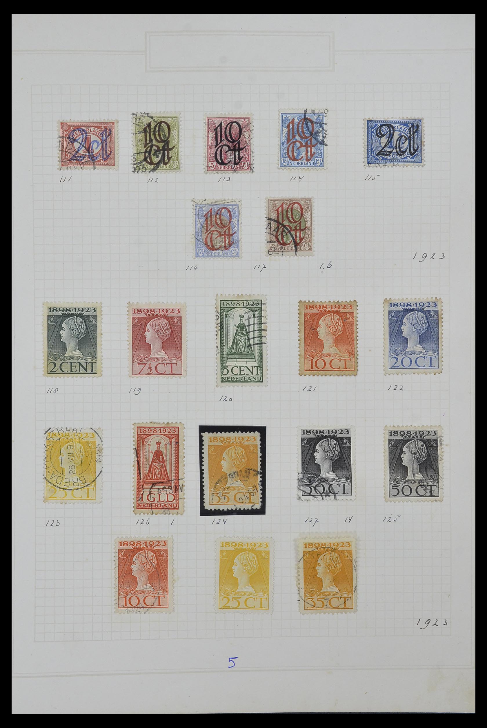 34327 008 - Postzegelverzameling 34327 Nederland en overzeese gebiedsdelen 1852-1