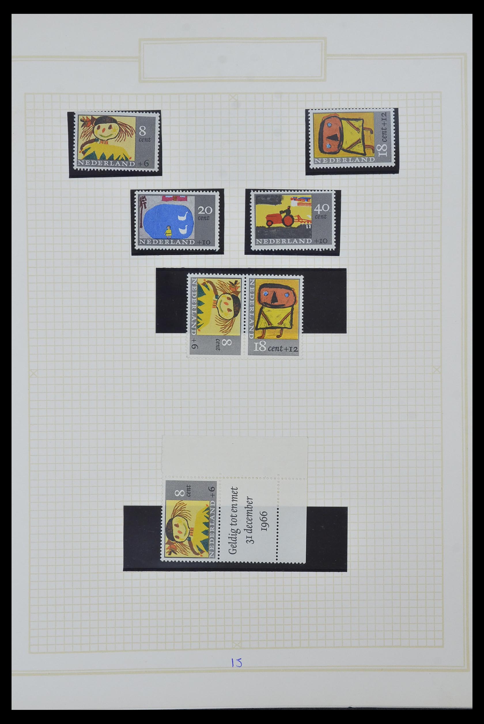 34327 018 - Stamp collection 34327 Netherlands and Dutch territories 1852-1967.