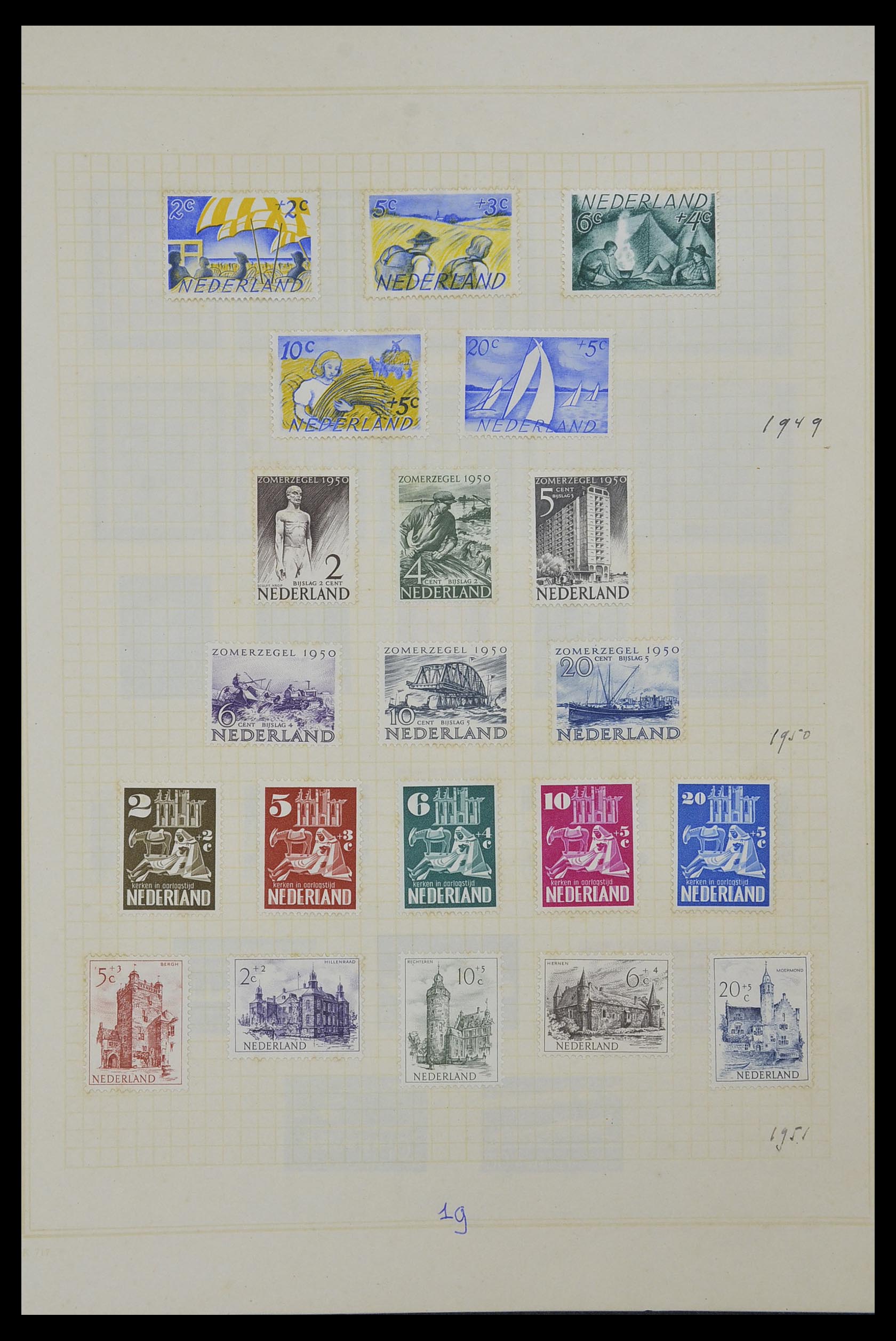 34327 022 - Stamp collection 34327 Netherlands and Dutch territories 1852-1967.