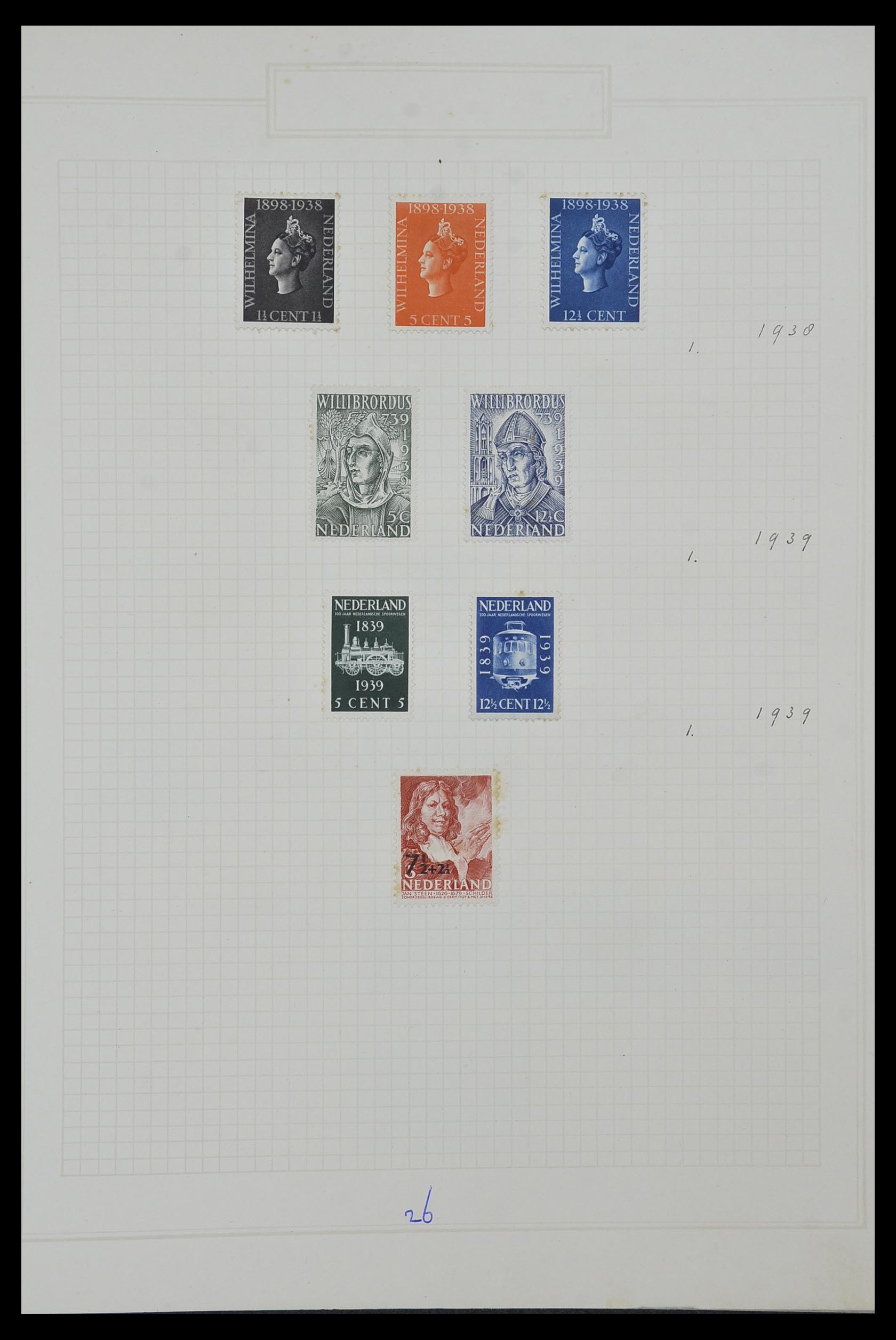 34327 029 - Stamp collection 34327 Netherlands and Dutch territories 1852-1967.