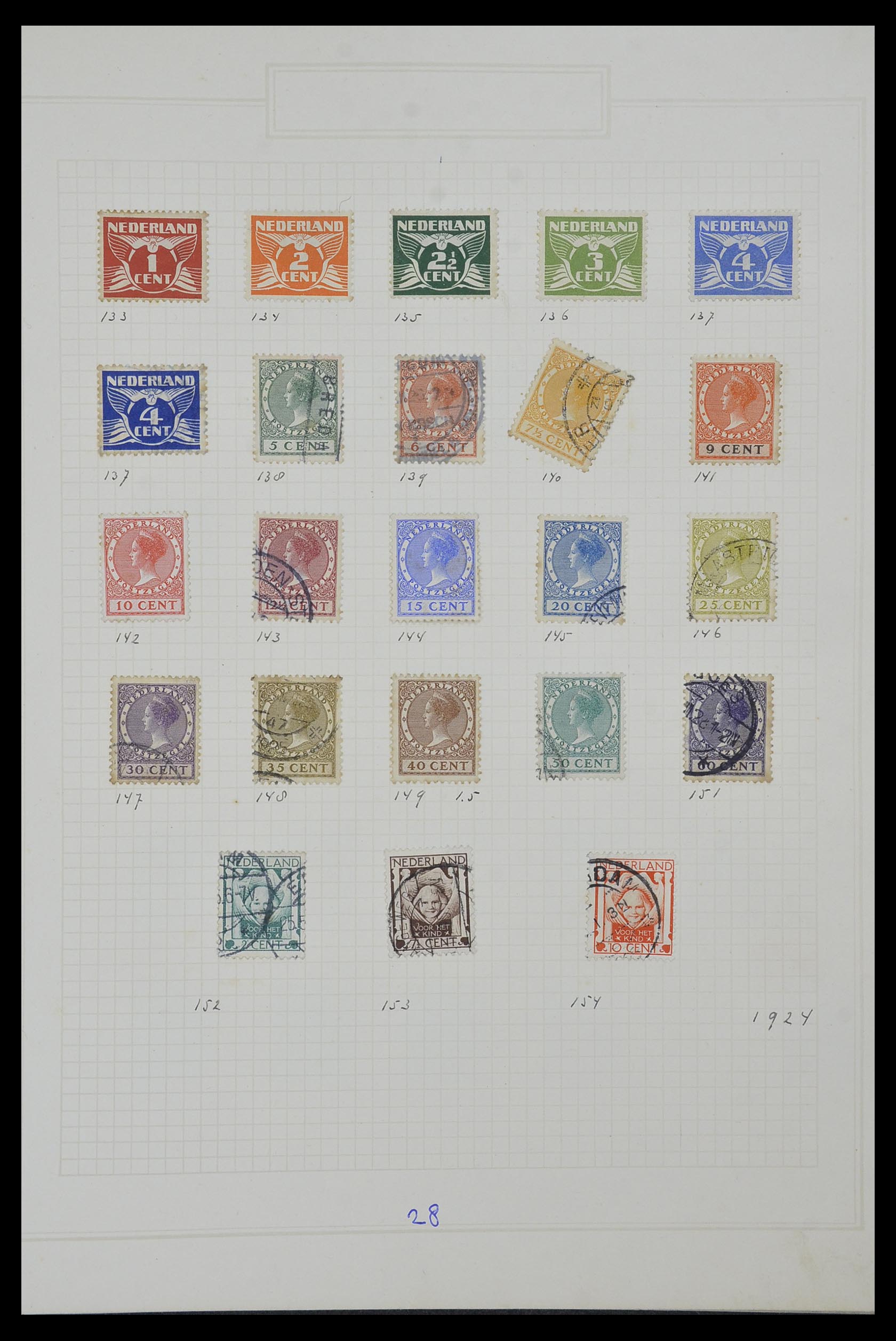34327 031 - Stamp collection 34327 Netherlands and Dutch territories 1852-1967.