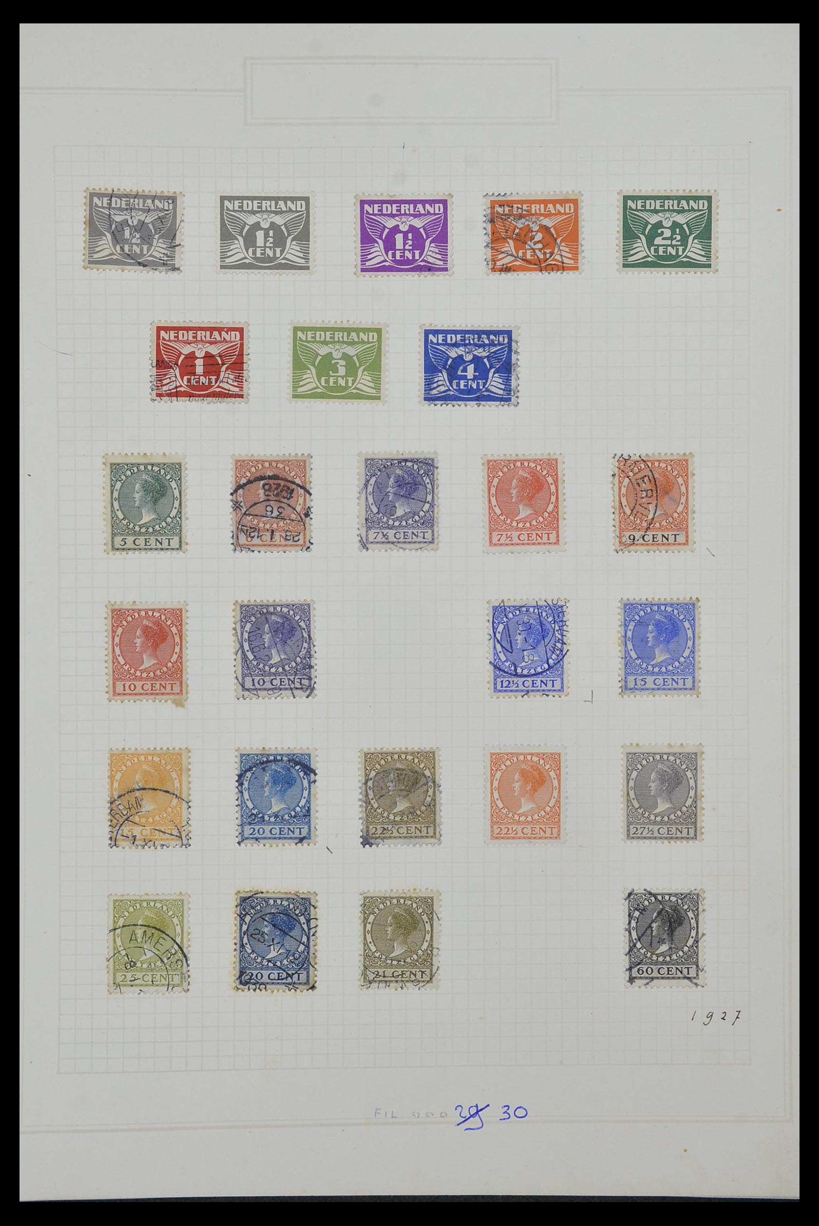 34327 033 - Stamp collection 34327 Netherlands and Dutch territories 1852-1967.