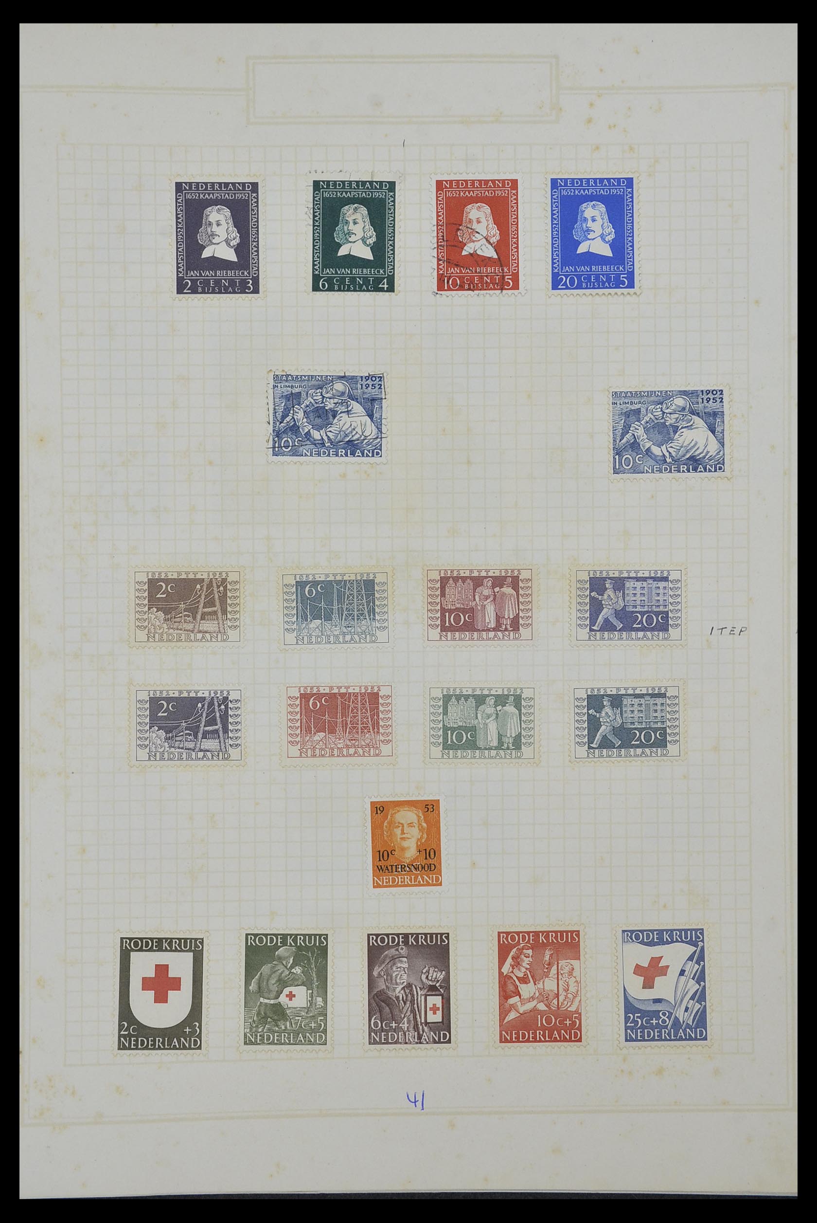 34327 044 - Stamp collection 34327 Netherlands and Dutch territories 1852-1967.