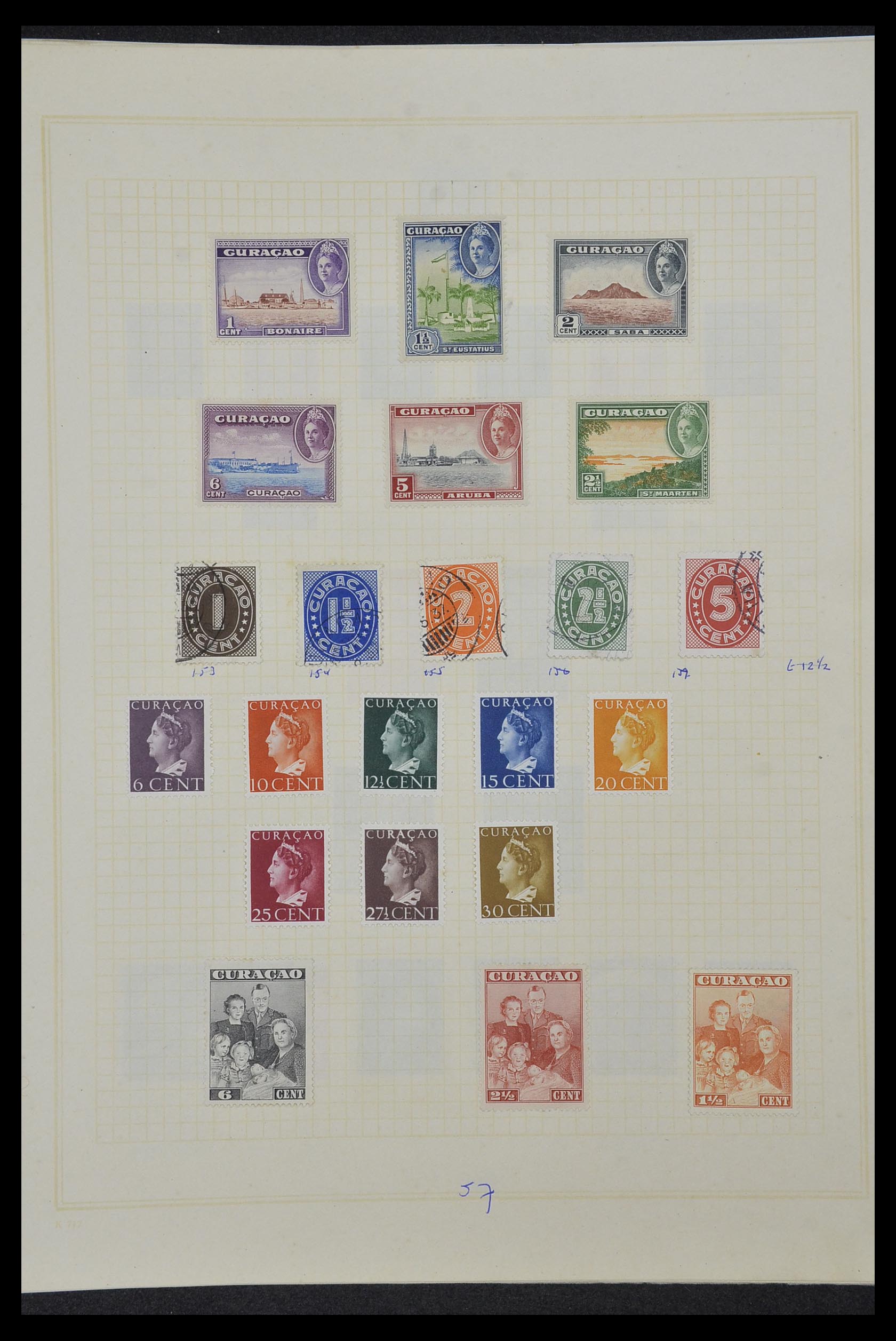 34327 060 - Stamp collection 34327 Netherlands and Dutch territories 1852-1967.
