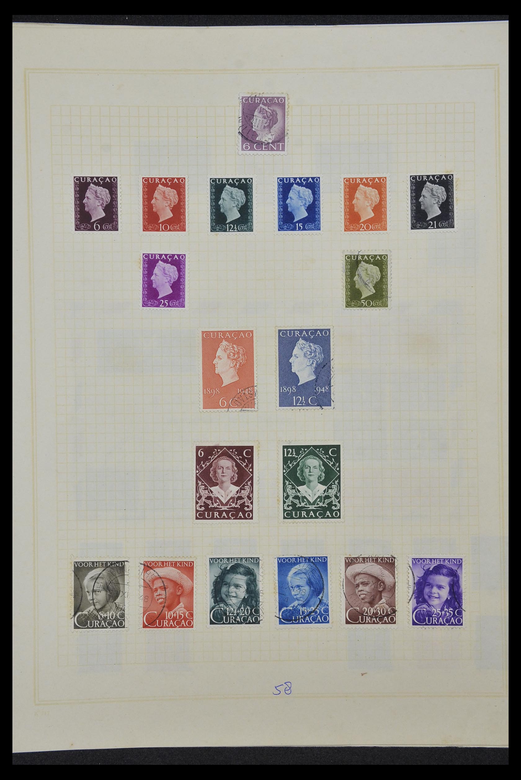 34327 061 - Stamp collection 34327 Netherlands and Dutch territories 1852-1967.