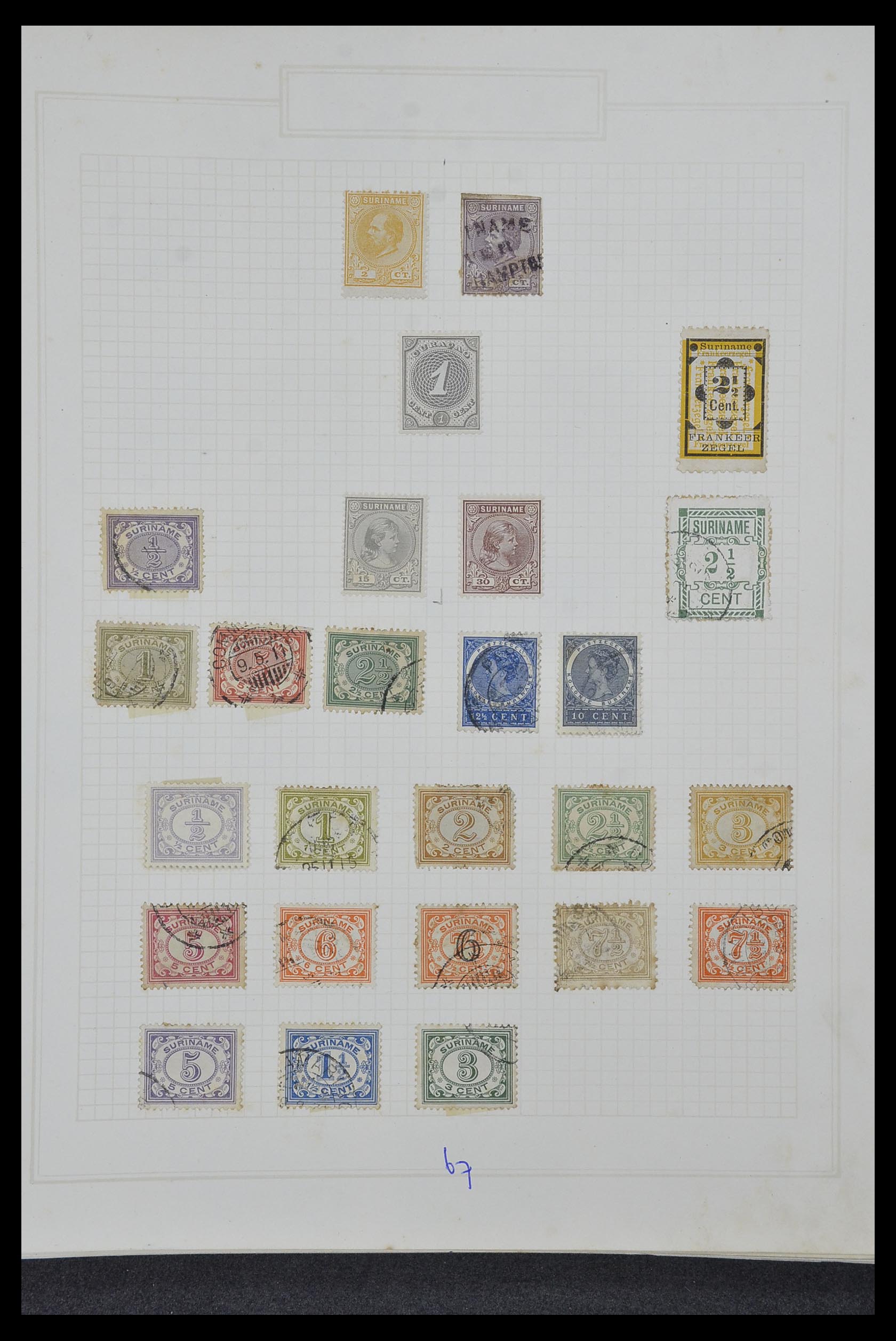 34327 070 - Stamp collection 34327 Netherlands and Dutch territories 1852-1967.
