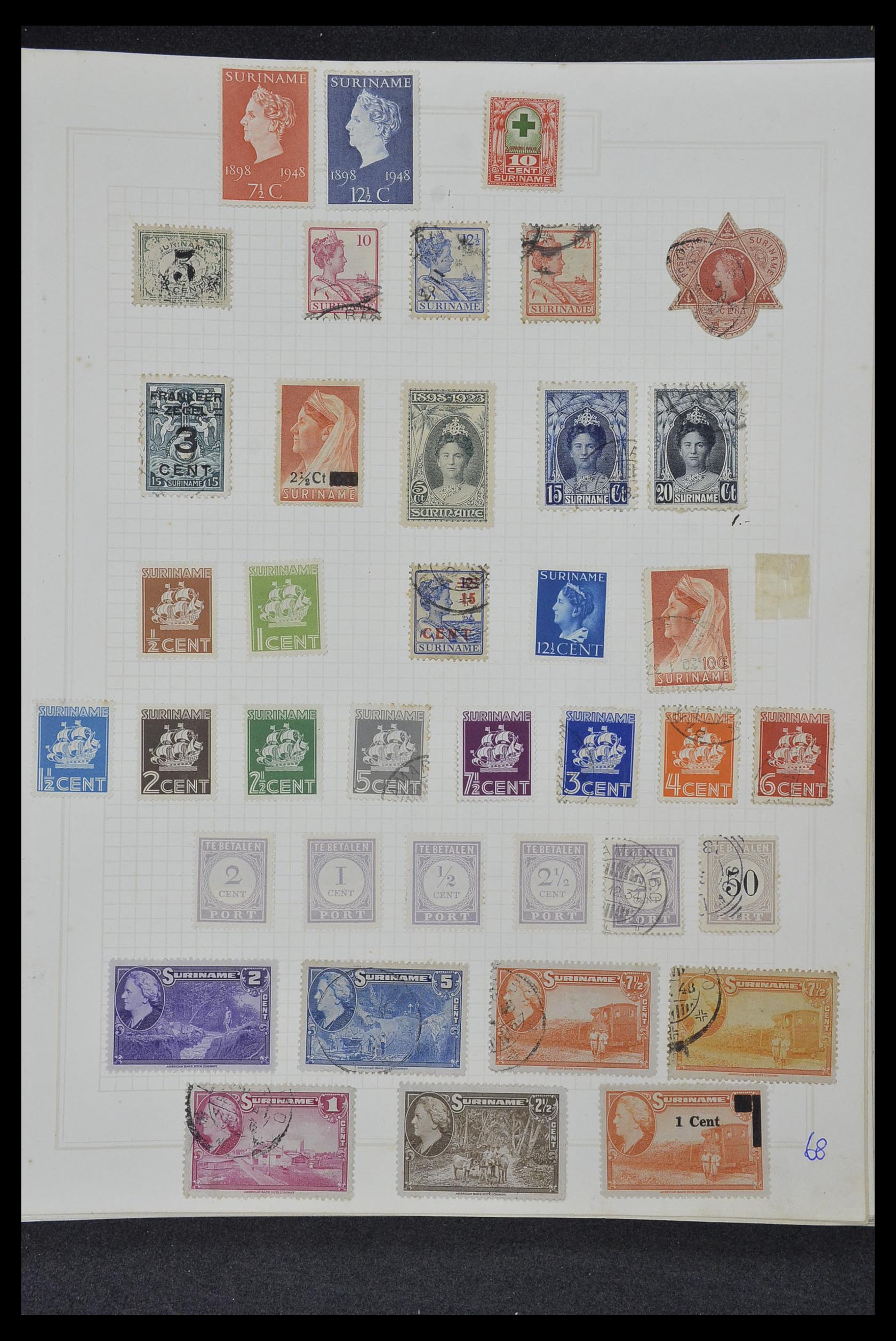 34327 071 - Stamp collection 34327 Netherlands and Dutch territories 1852-1967.