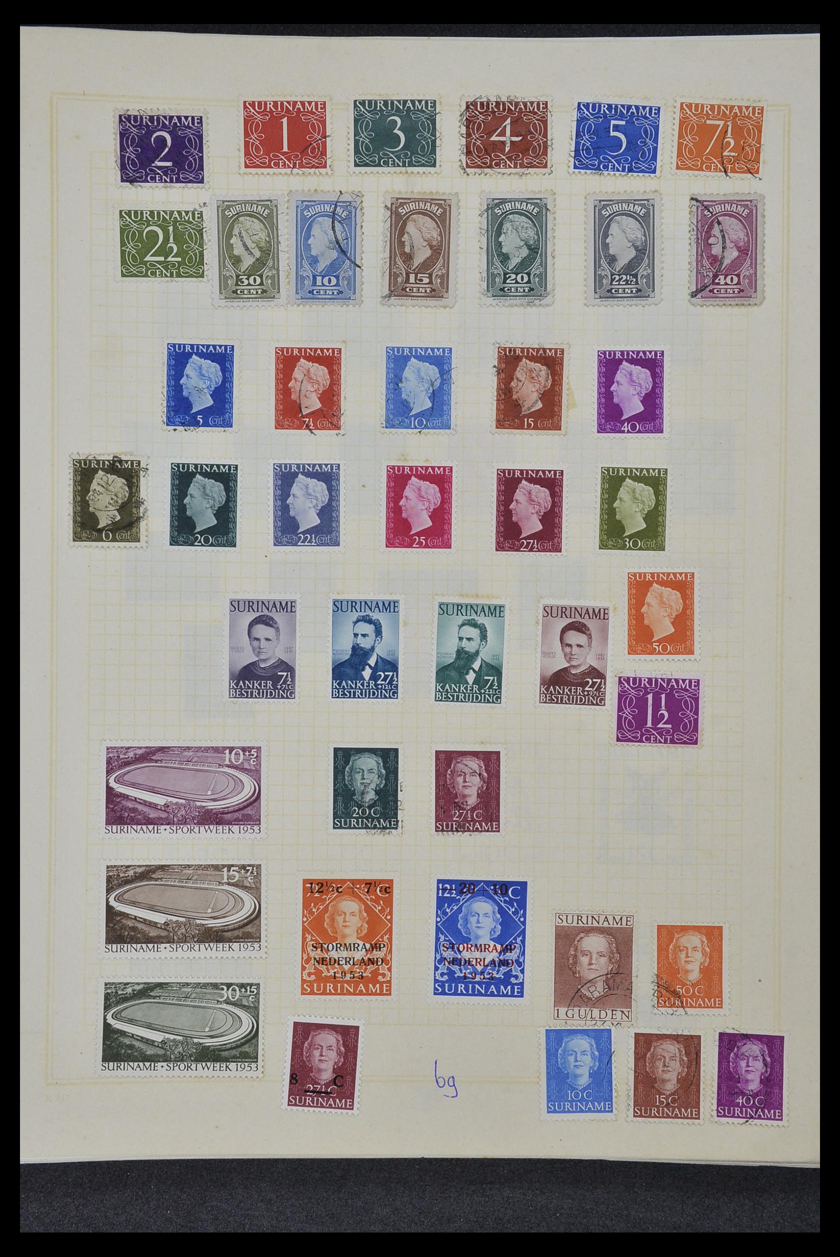 34327 072 - Stamp collection 34327 Netherlands and Dutch territories 1852-1967.