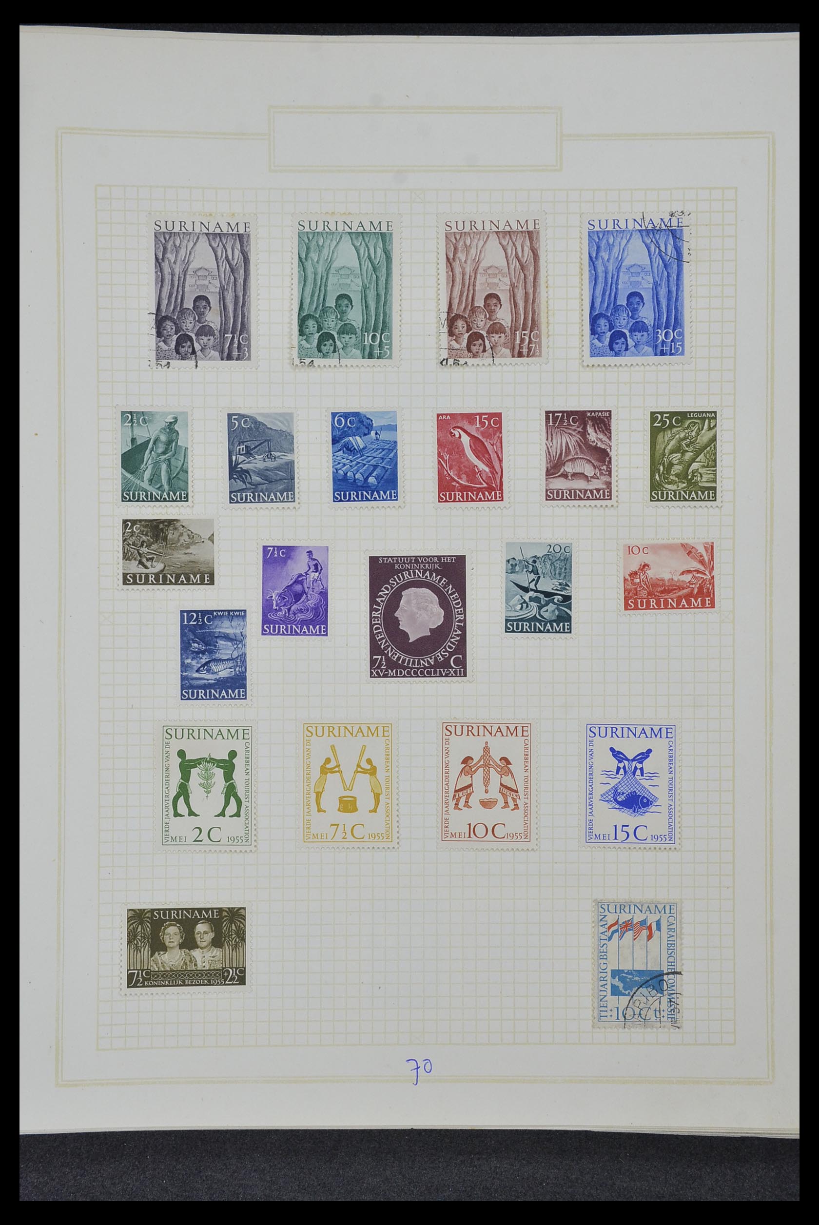 34327 073 - Stamp collection 34327 Netherlands and Dutch territories 1852-1967.