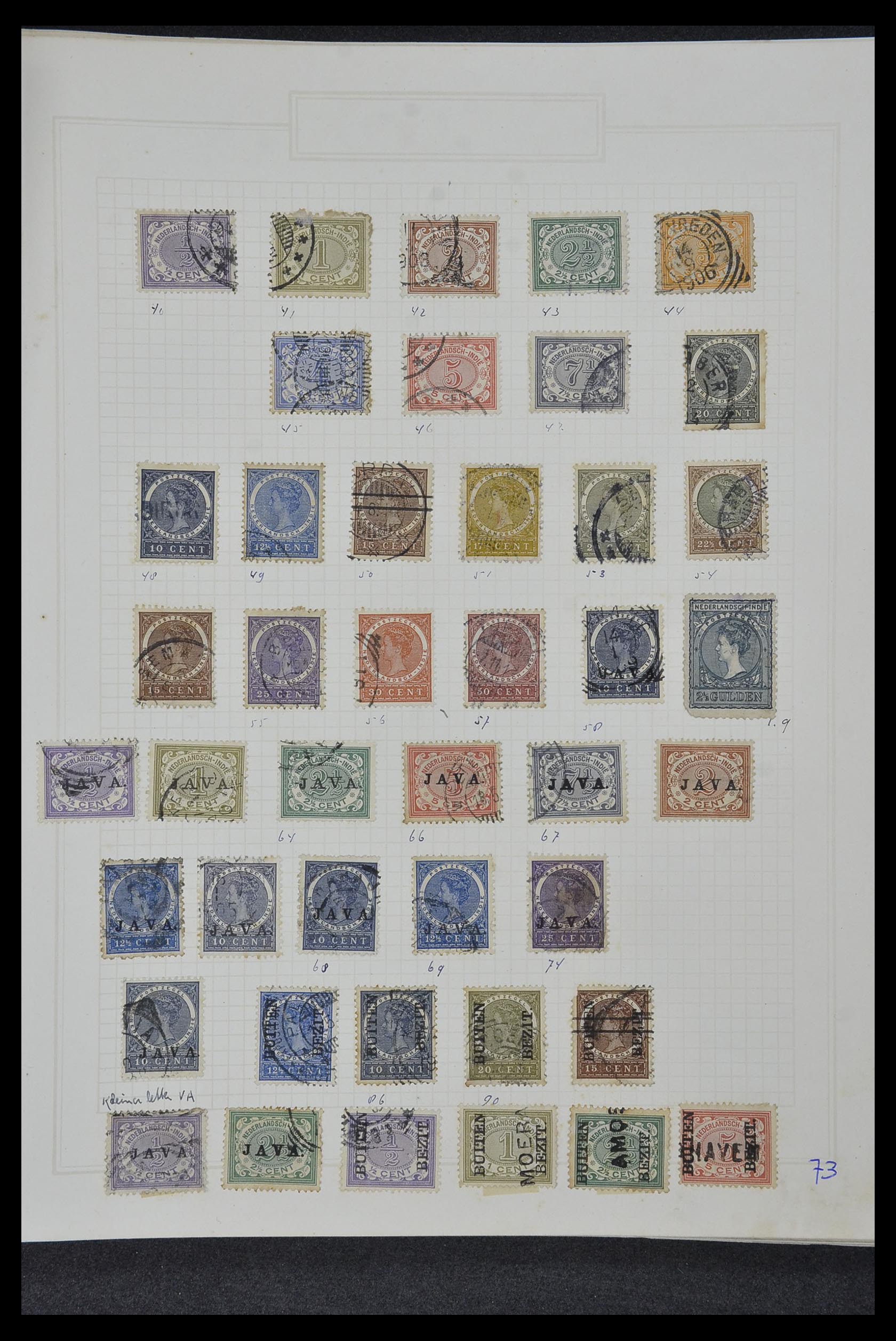 34327 076 - Stamp collection 34327 Netherlands and Dutch territories 1852-1967.