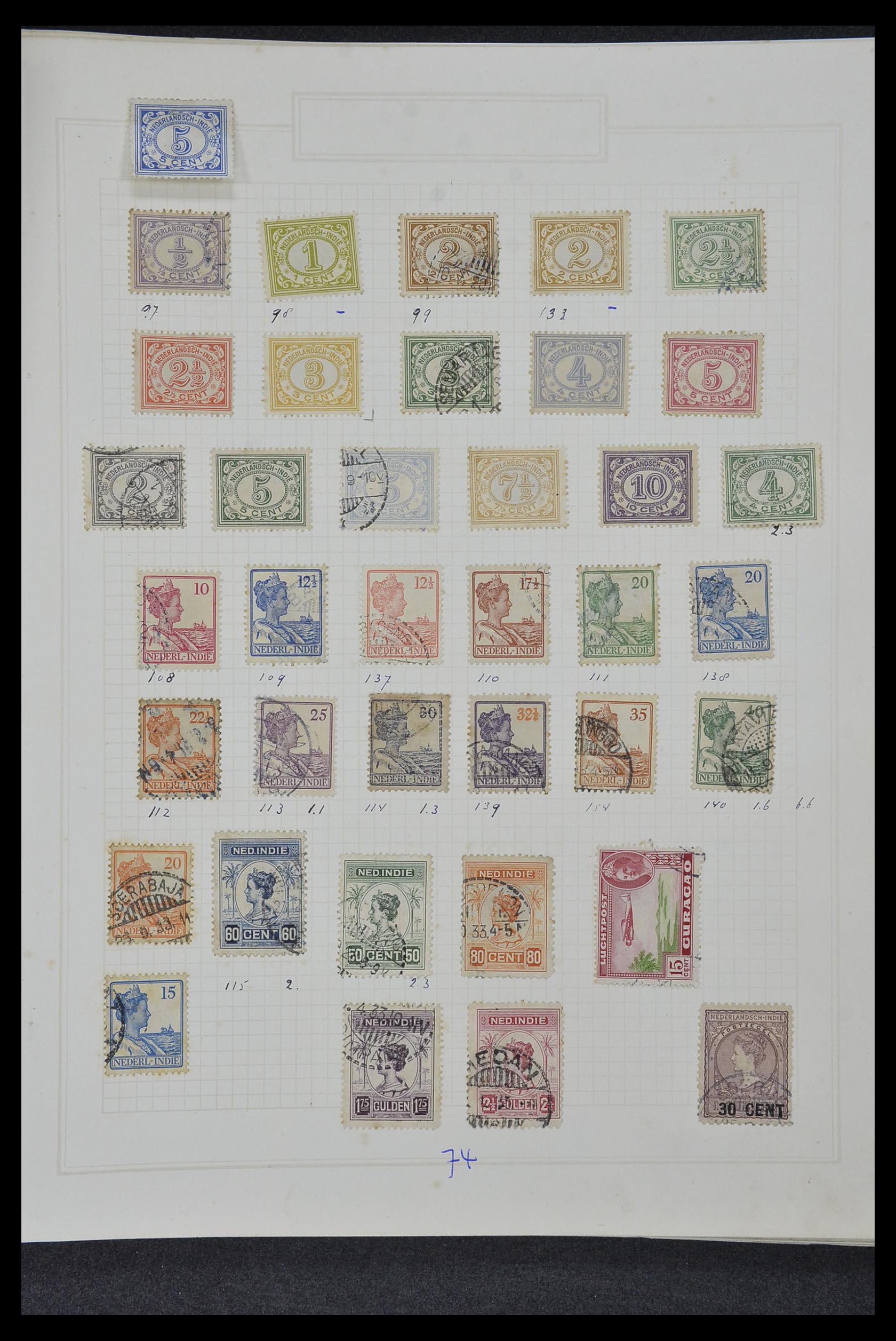 34327 077 - Stamp collection 34327 Netherlands and Dutch territories 1852-1967.