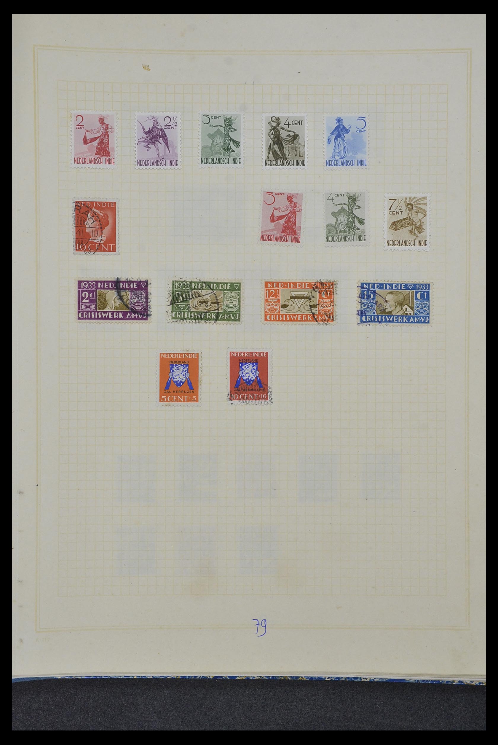34327 082 - Stamp collection 34327 Netherlands and Dutch territories 1852-1967.