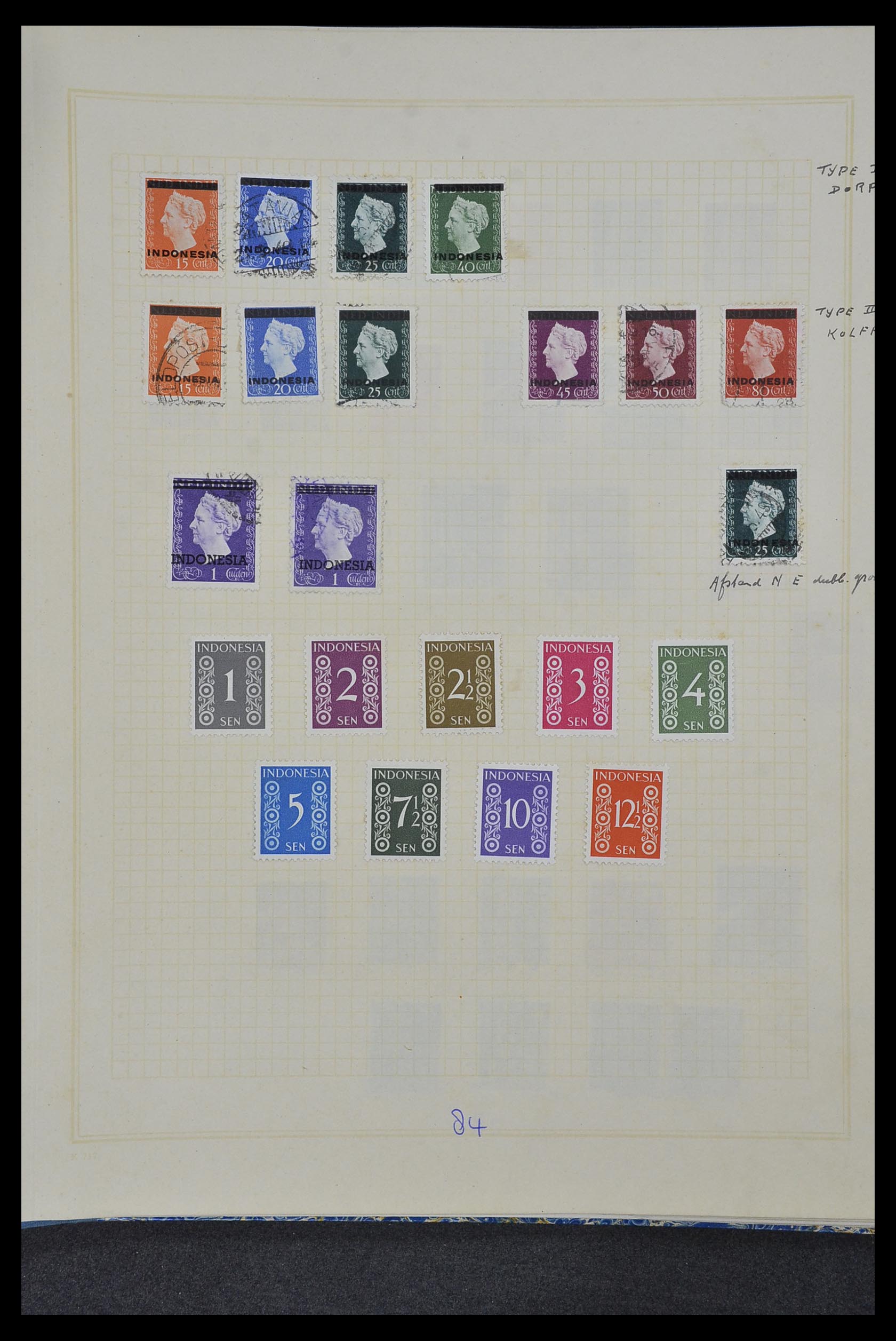 34327 087 - Stamp collection 34327 Netherlands and Dutch territories 1852-1967.