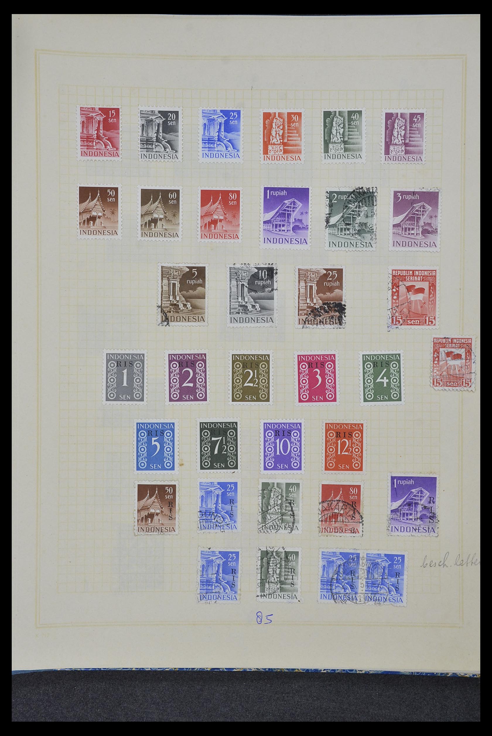 34327 088 - Stamp collection 34327 Netherlands and Dutch territories 1852-1967.