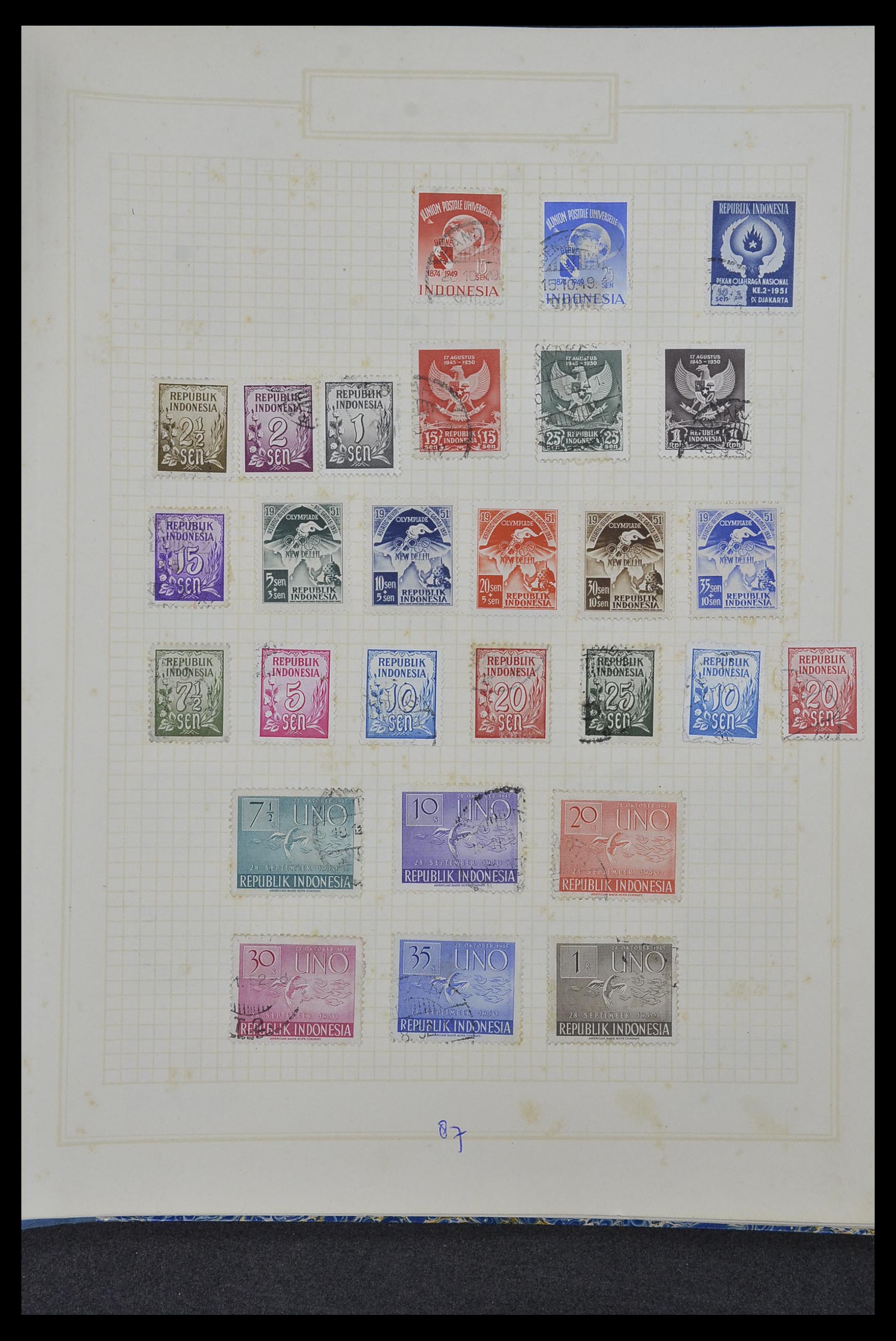 34327 090 - Stamp collection 34327 Netherlands and Dutch territories 1852-1967.