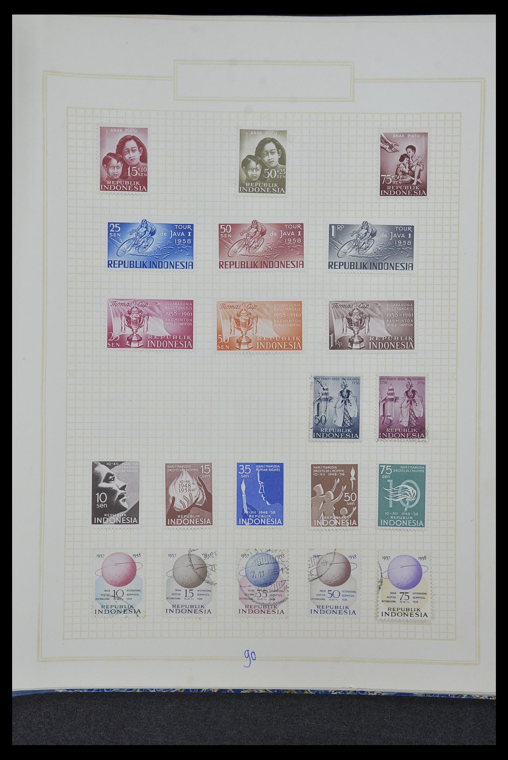 34327 093 - Stamp collection 34327 Netherlands and Dutch territories 1852-1967.