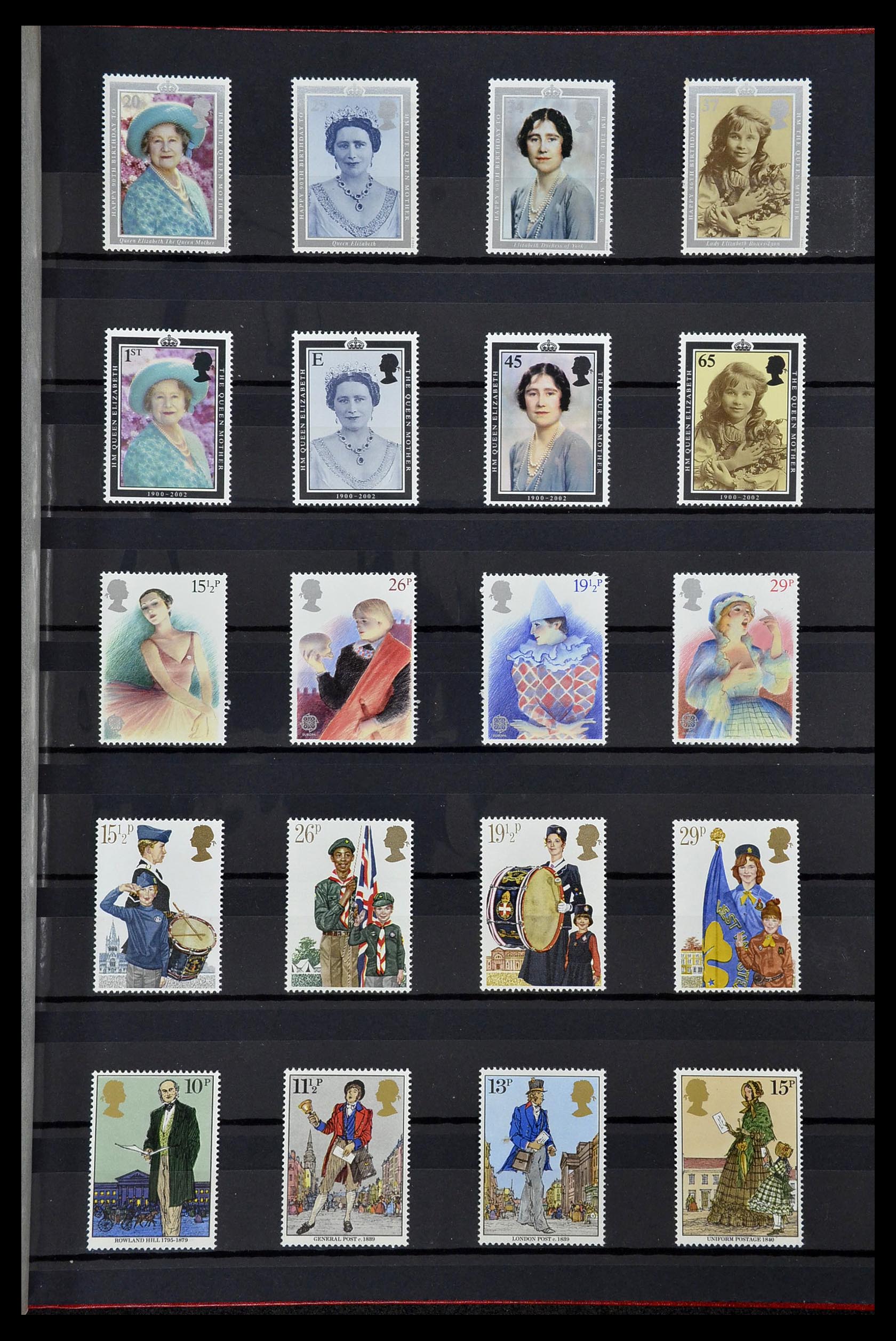 34328 001 - Postzegelverzameling 34328 Engeland 1972-2020!