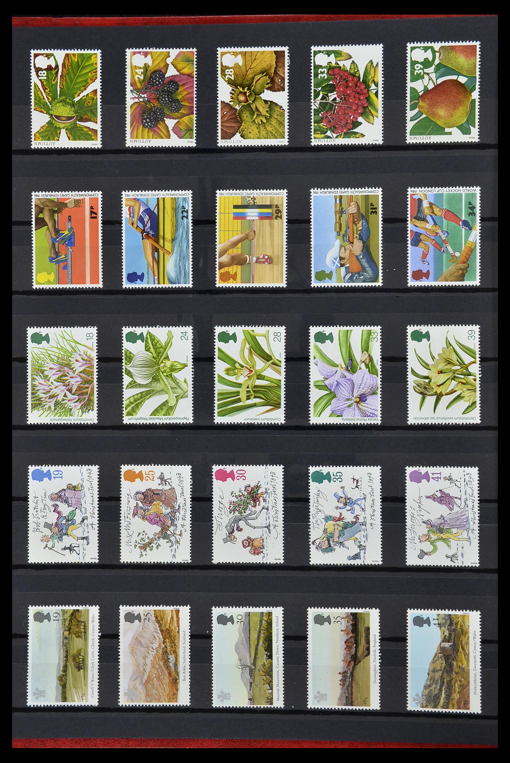 34328 002 - Postzegelverzameling 34328 Engeland 1972-2020!