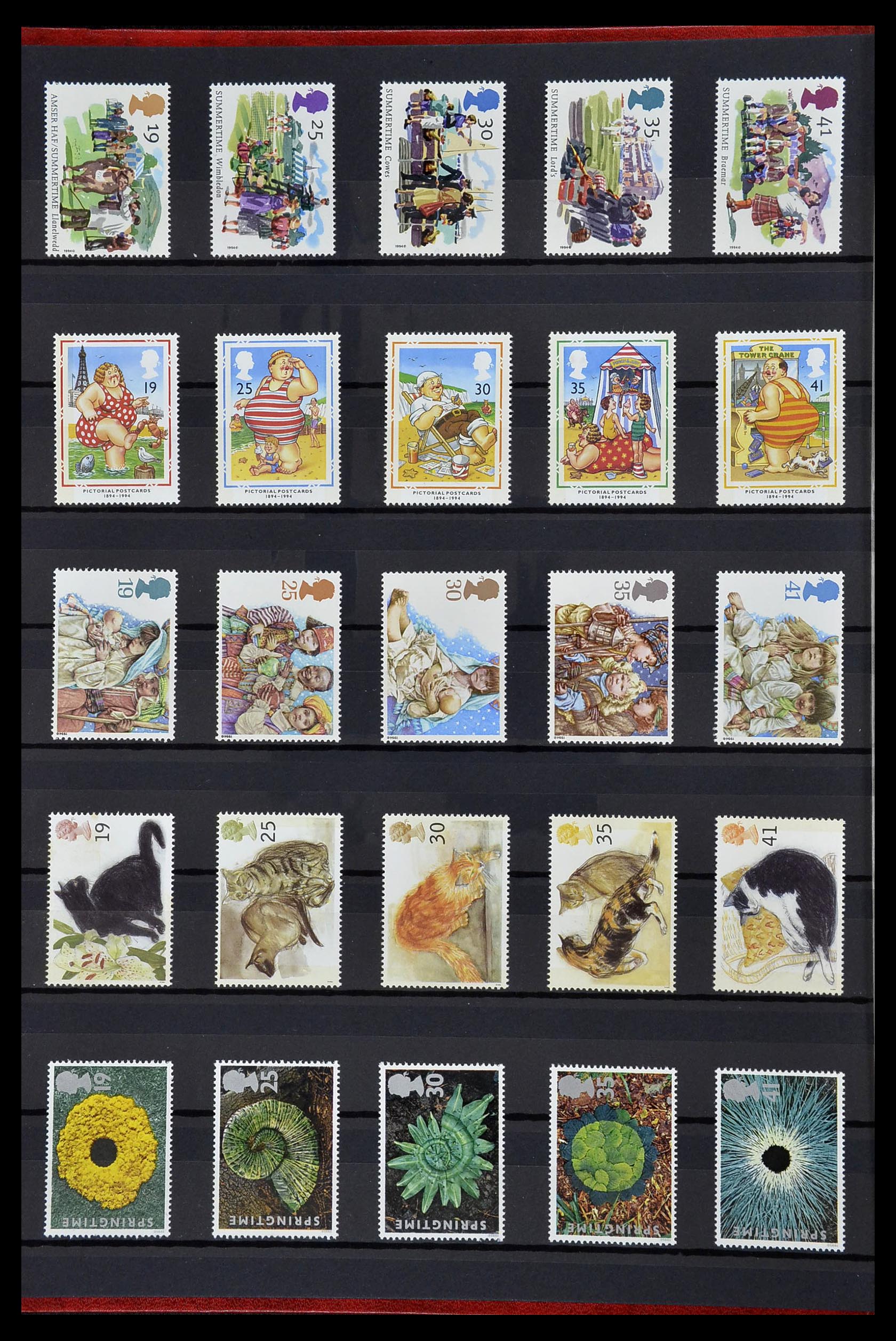 34328 004 - Postzegelverzameling 34328 Engeland 1972-2020!