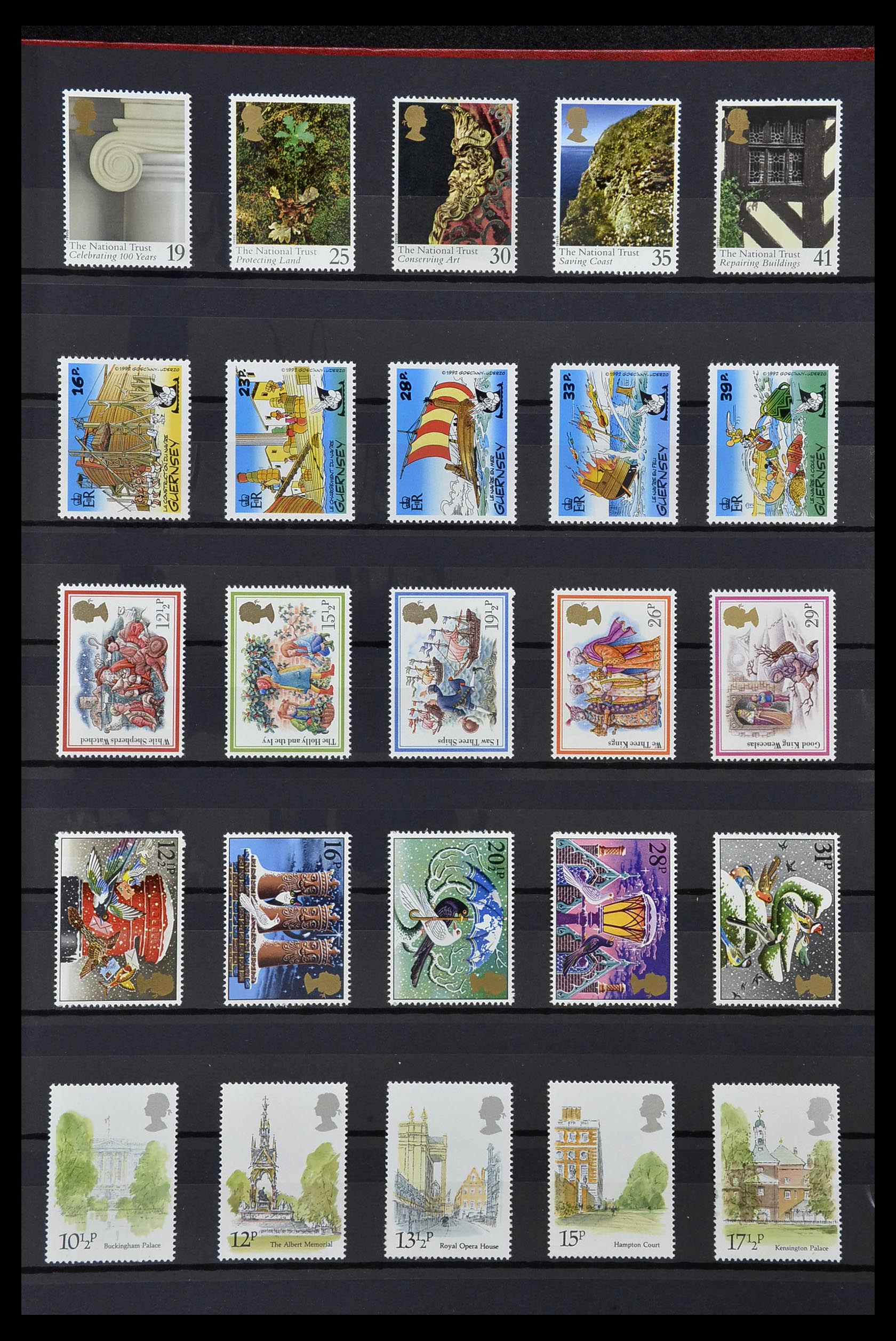 34328 005 - Postzegelverzameling 34328 Engeland 1972-2020!