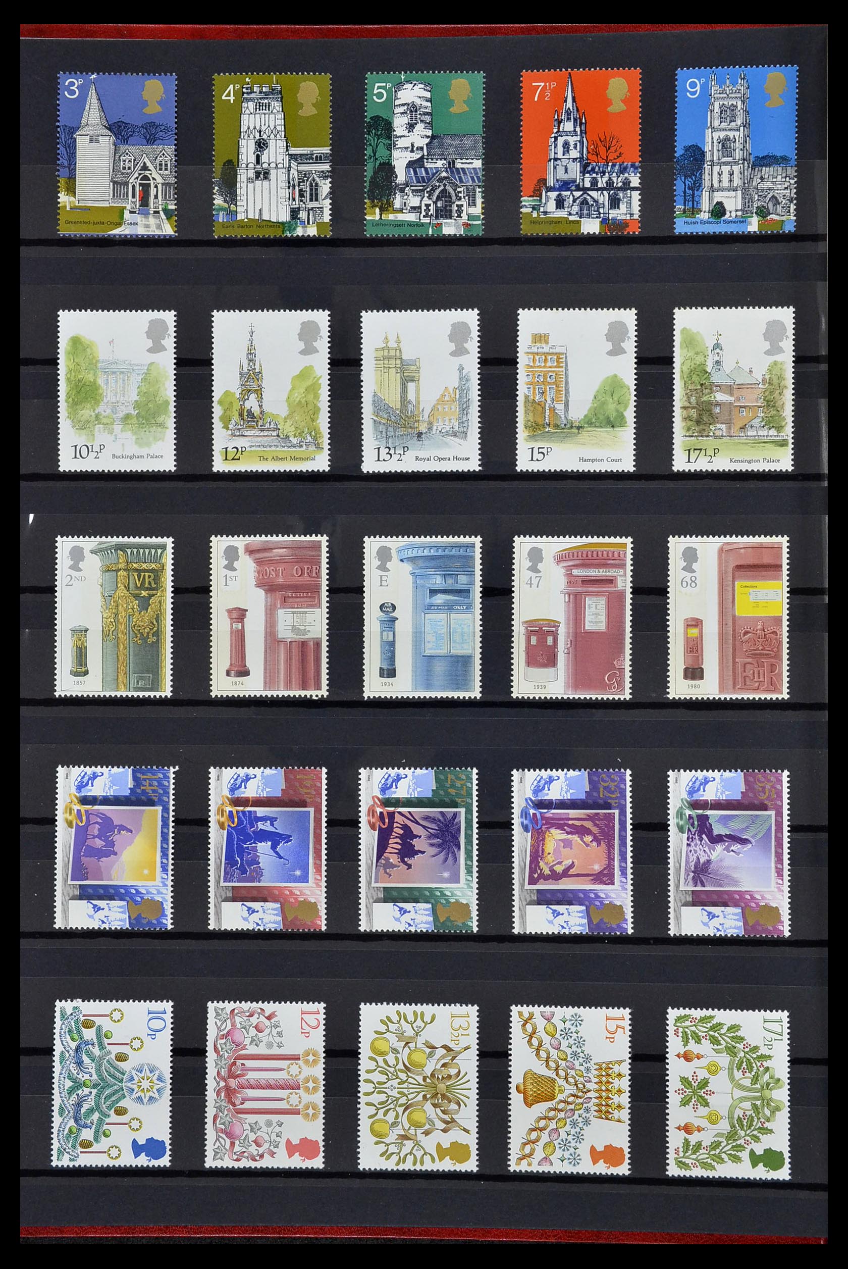 34328 006 - Postzegelverzameling 34328 Engeland 1972-2020!