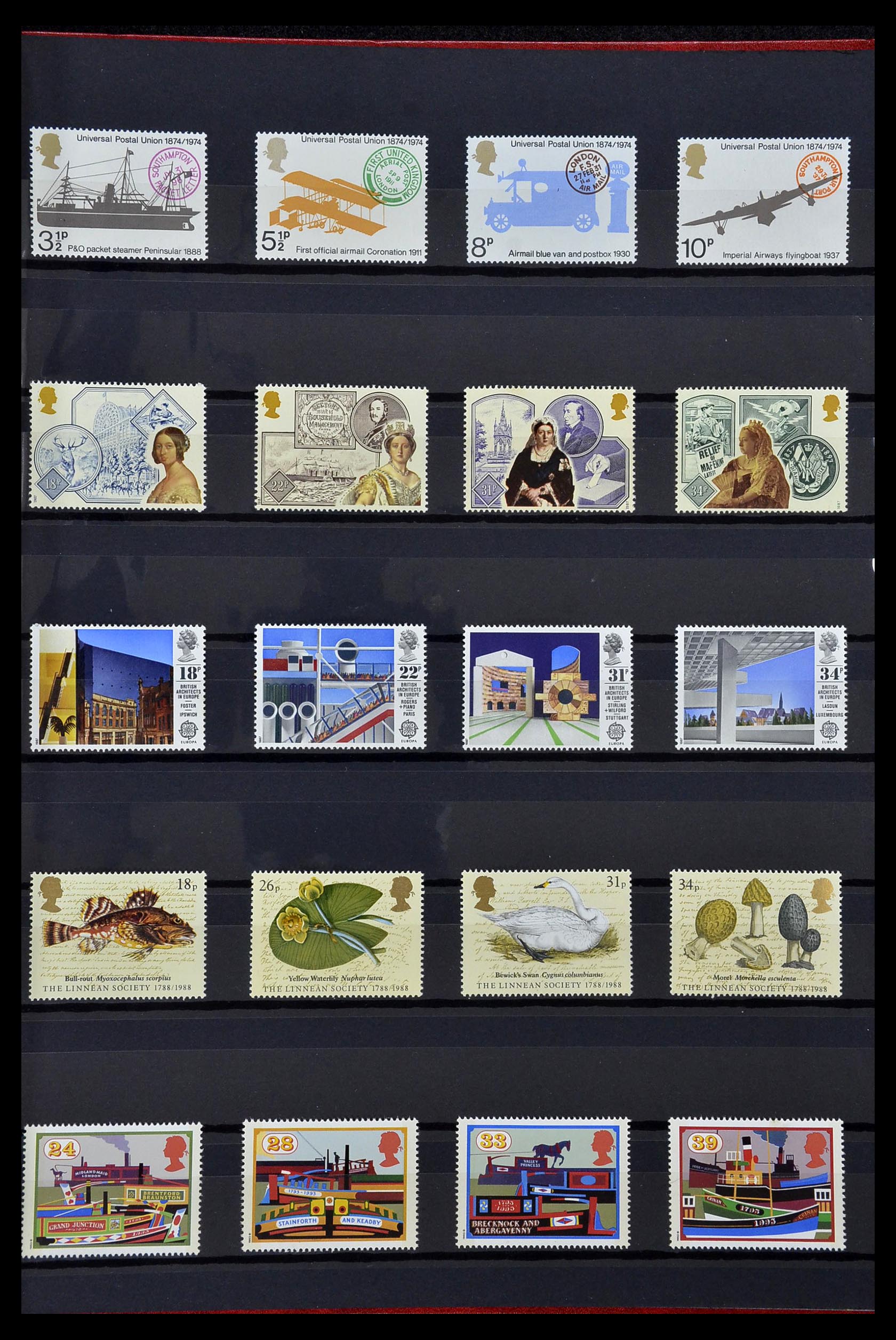 34328 007 - Postzegelverzameling 34328 Engeland 1972-2020!