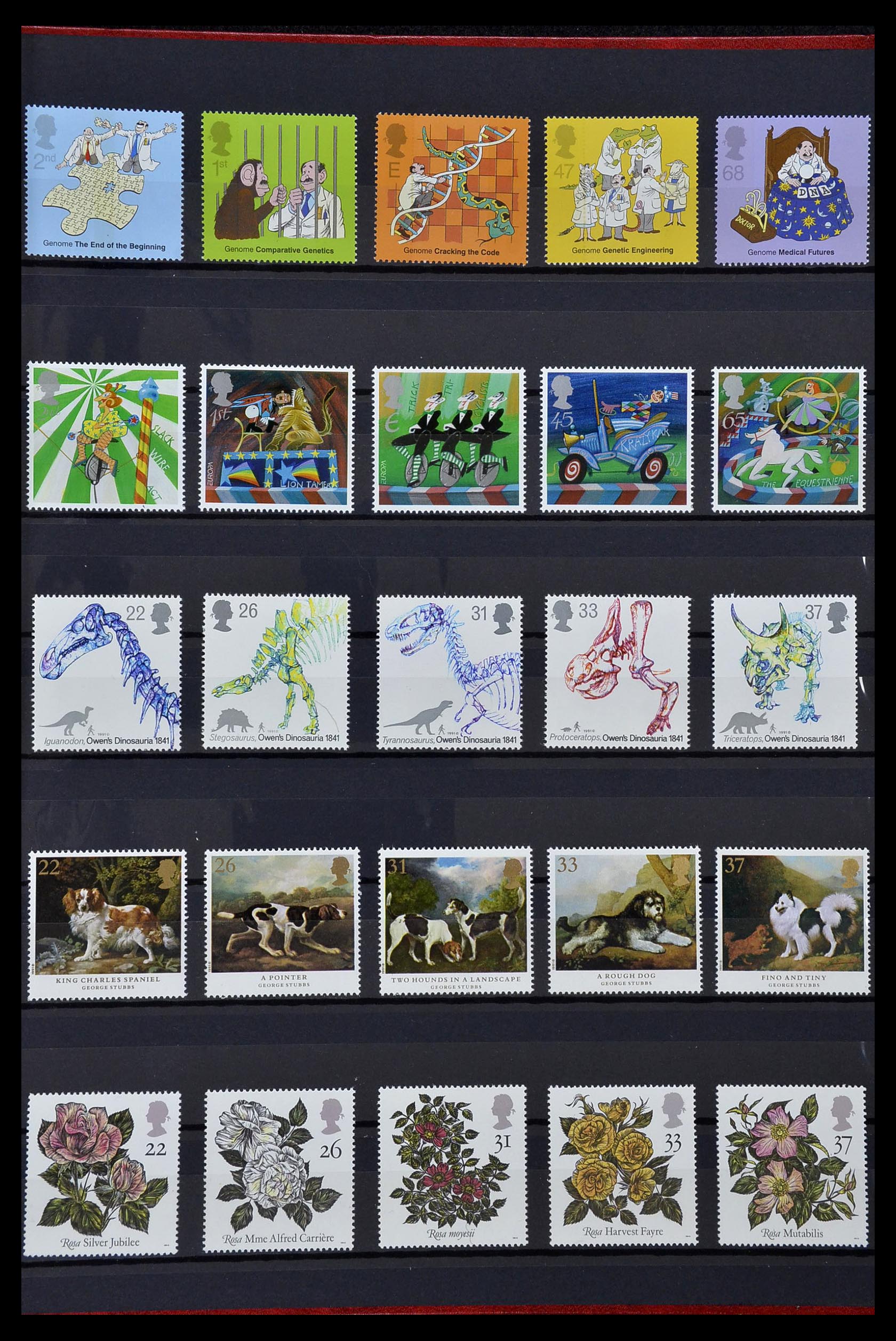 34328 009 - Postzegelverzameling 34328 Engeland 1972-2020!