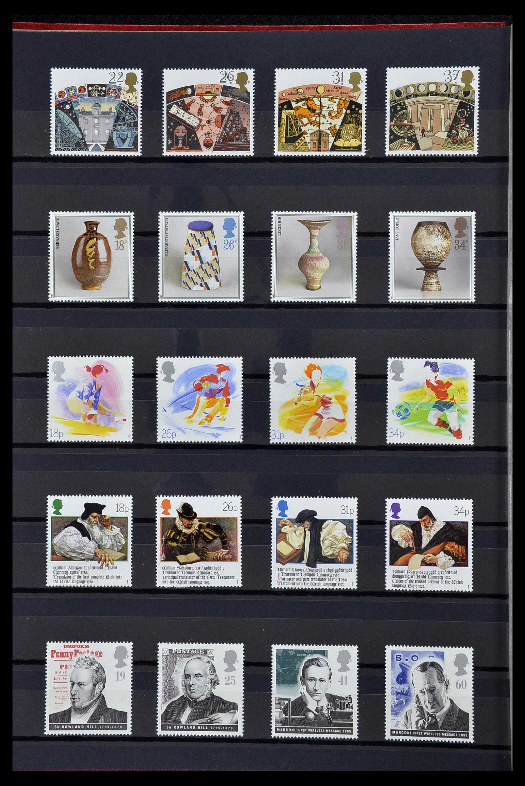 34328 010 - Postzegelverzameling 34328 Engeland 1972-2020!