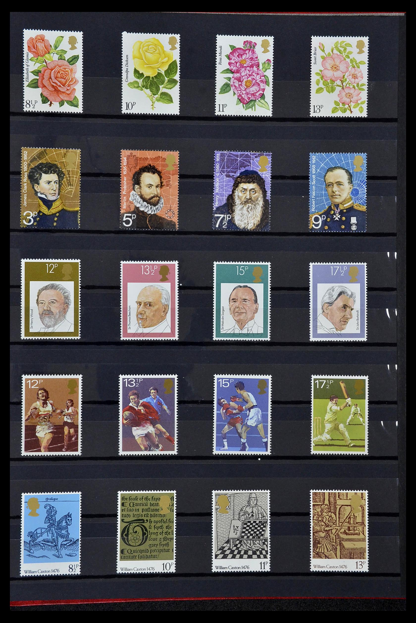 34328 011 - Postzegelverzameling 34328 Engeland 1972-2020!
