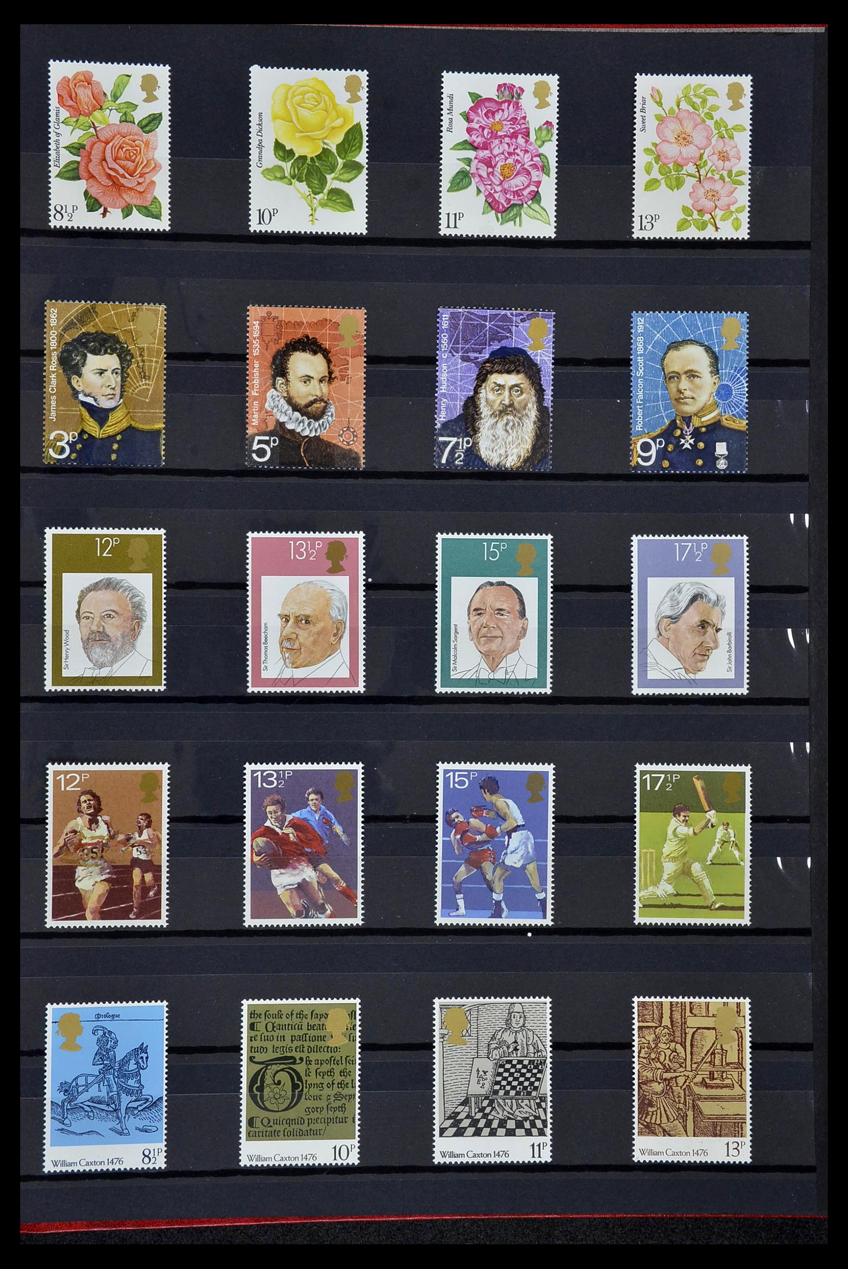 34328 012 - Postzegelverzameling 34328 Engeland 1972-2020!