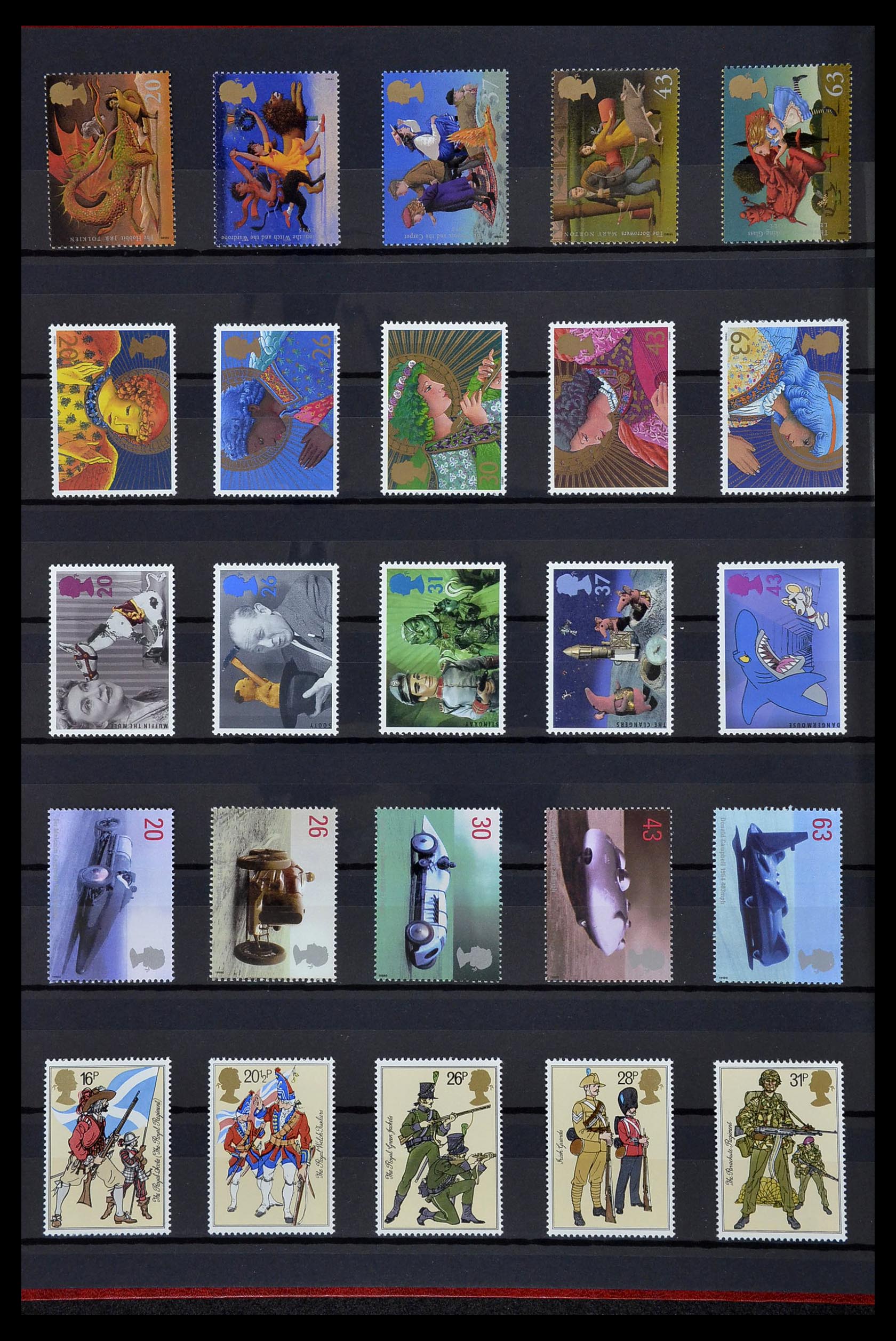 34328 013 - Postzegelverzameling 34328 Engeland 1972-2020!