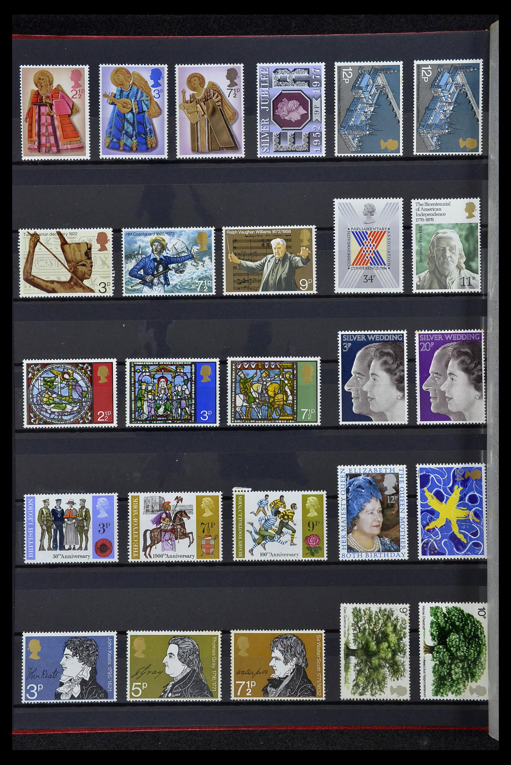 34328 017 - Postzegelverzameling 34328 Engeland 1972-2020!